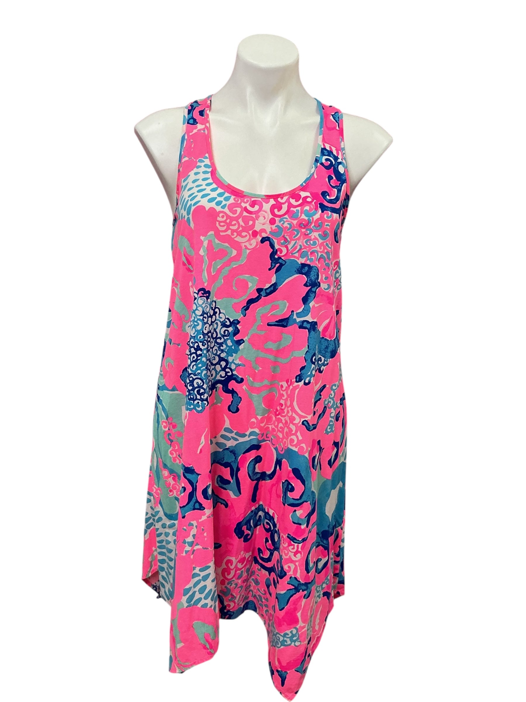 Lilly Pulitzer - Melle Dress - Coral Reef I’m So Jelly - Size S