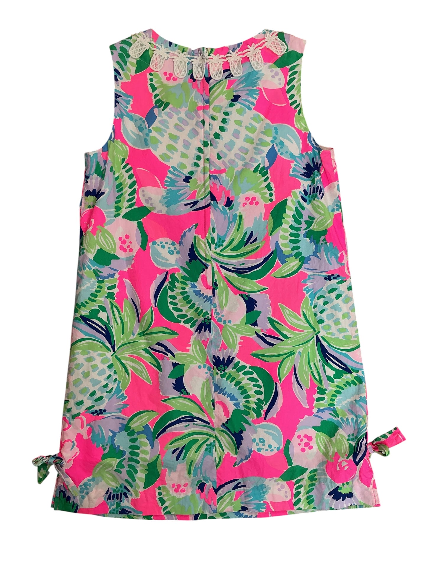 Lilly Pulitzer Kids Girls Little Lilly Classic Shift Dress First Impressions - Size 10