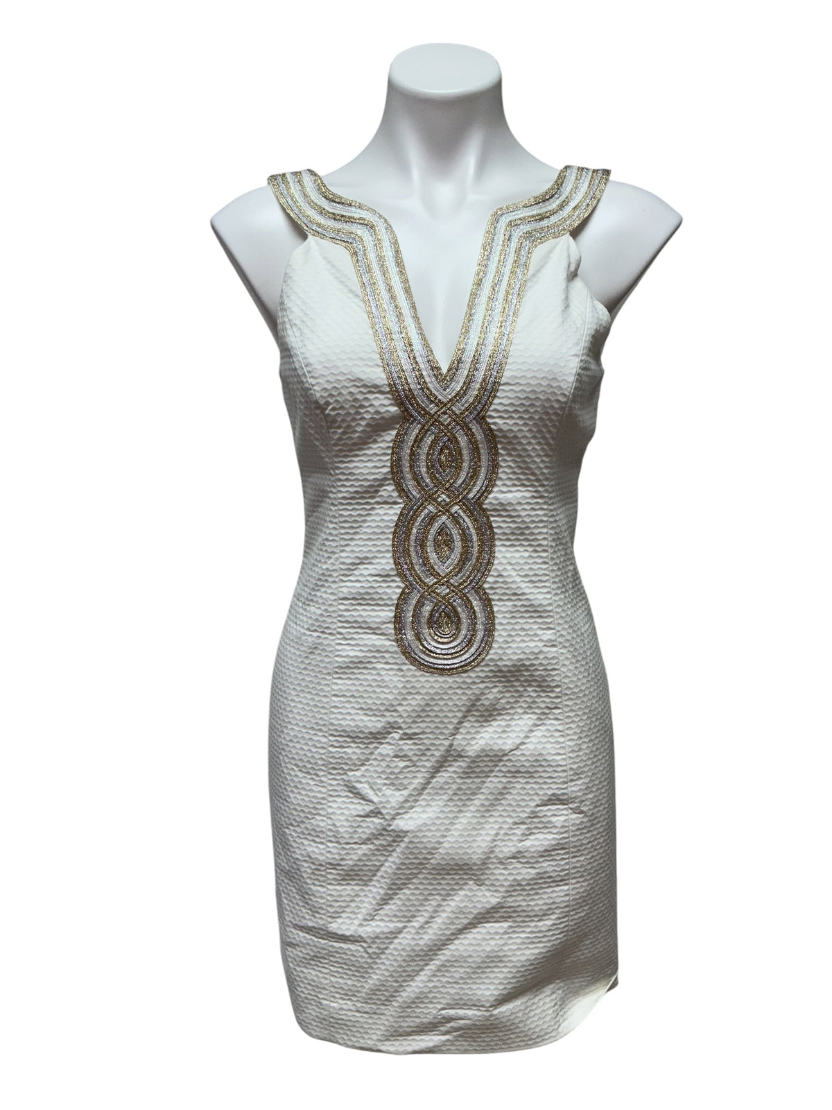 Lilly Pulitzer NWT Valli Shift Dress Resort White - Size 2