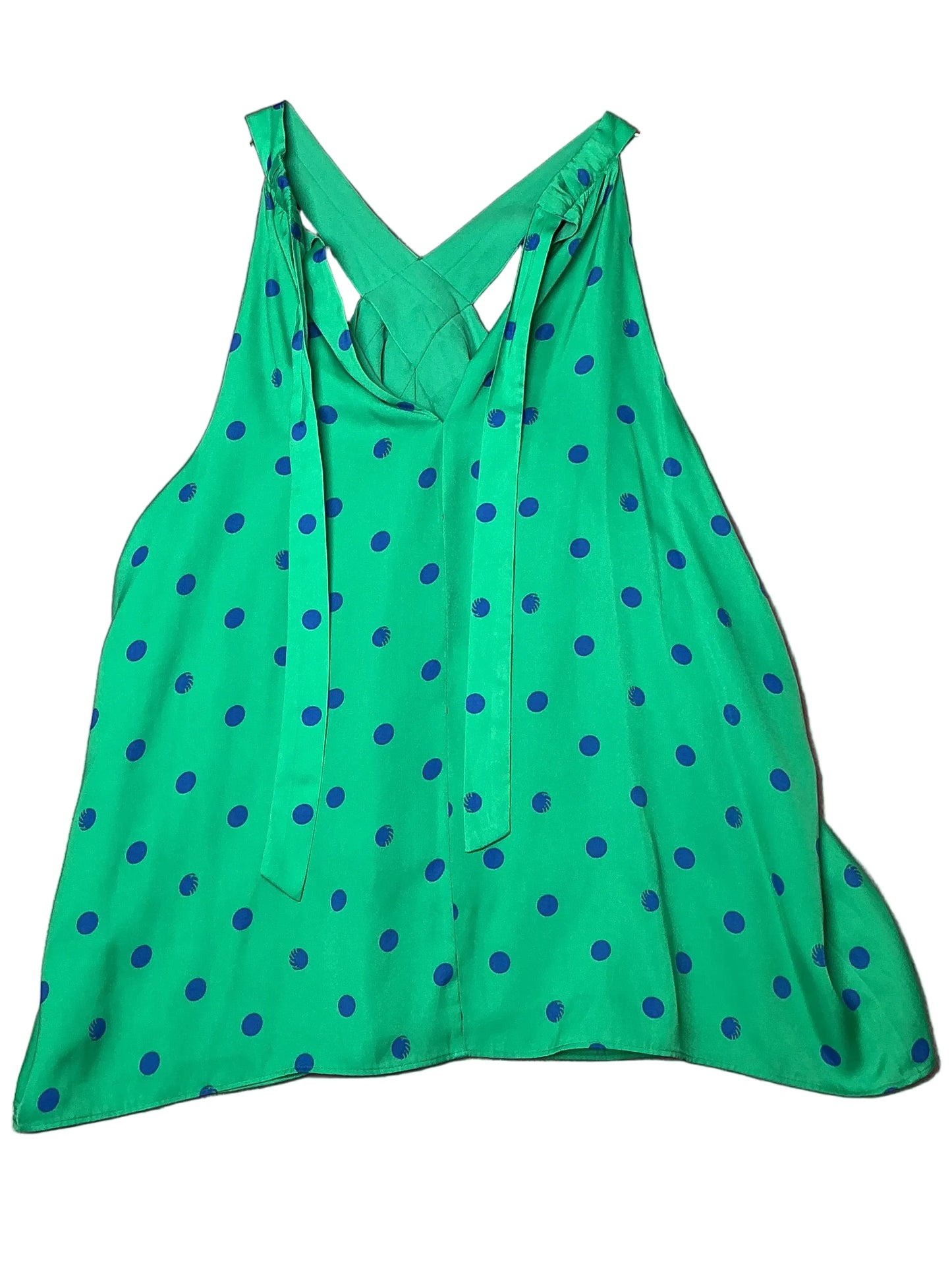 Lilly Pulitzer- Rori Halter Top Botanical Green Hotter Spot Size L