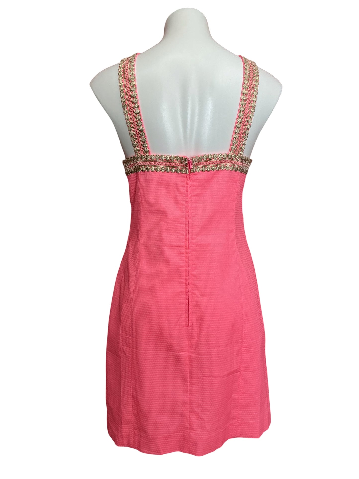 Lilly Pulitzer NWT Ena Stretch Shift Dress Capri Coral - Size 10