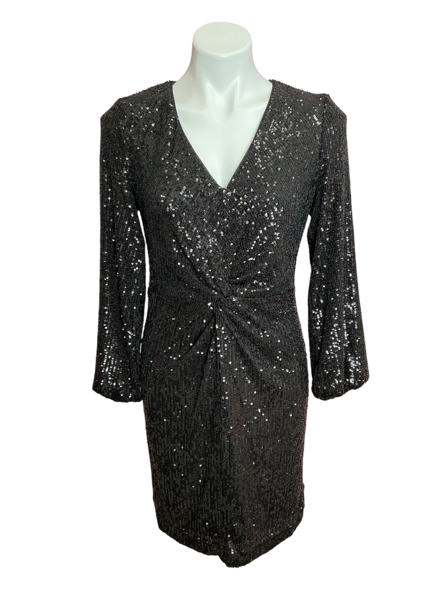 Lilly Pulitzer NWT Estrella Sequin Dress Noir Treasure Box Sequin Knit - Size 6