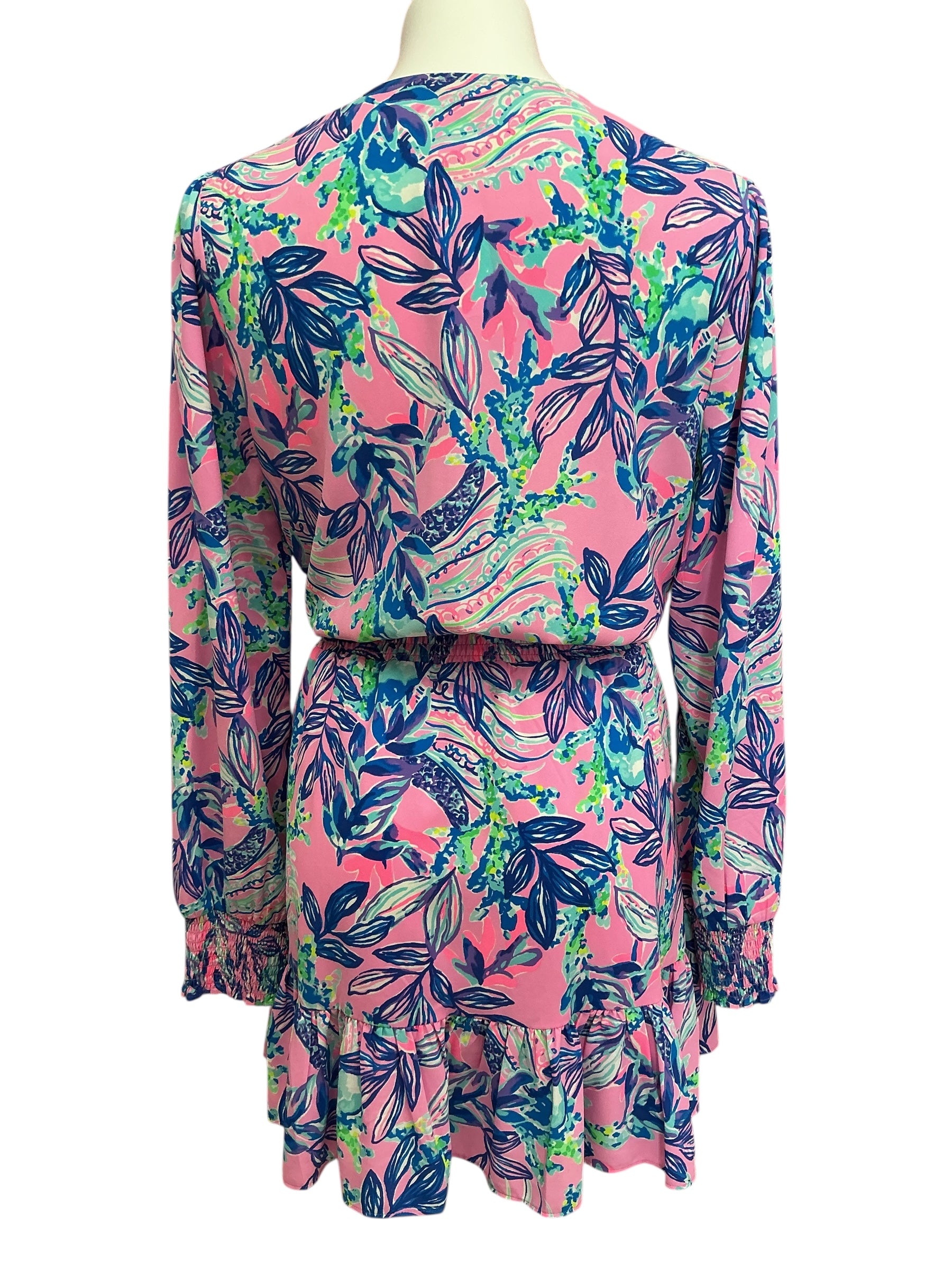 Lilly Pulitzer Cristiana Stretch Dress Lilac Rose Just A Lil Jelly - Size 14