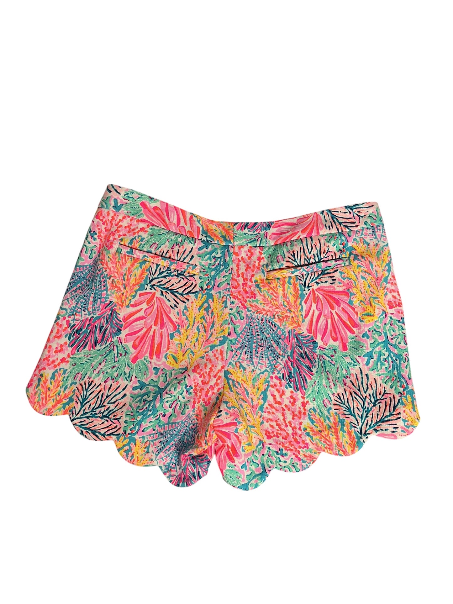 Lilly Pulitzer Buttercup Knit Short Multi Splash Dance - Size 10
