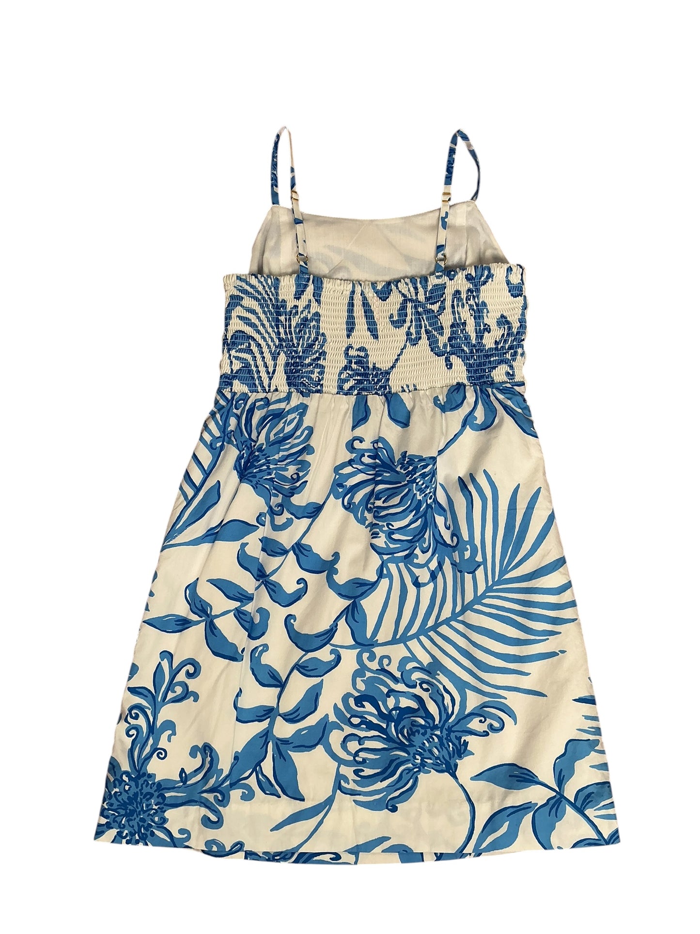 Lilly Pulitzer Girls Mini Shelli Dress Resort White Glisten in the Sun - Size 8
