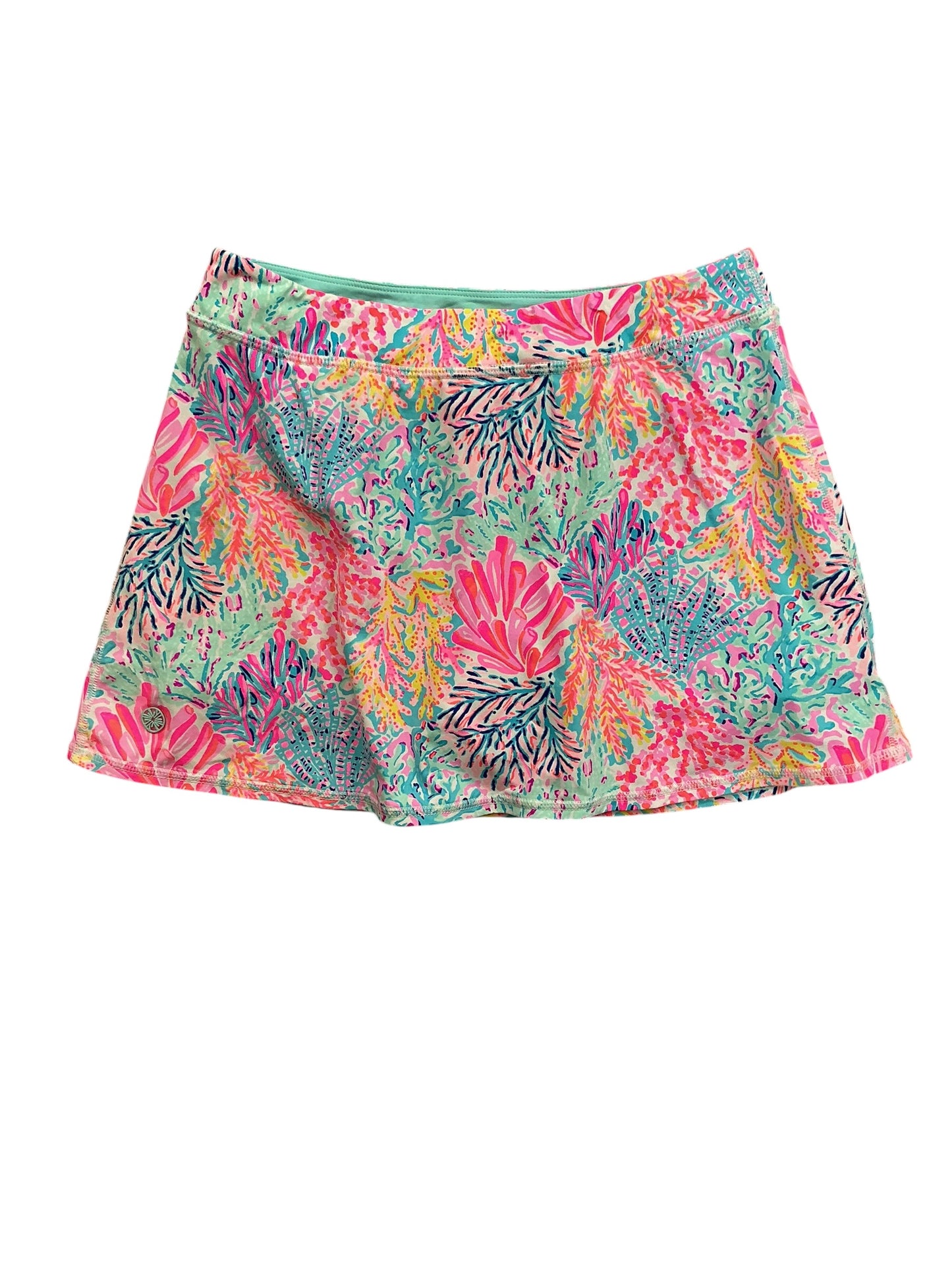 Lilly Pulitzer Kids Girls Mini Aila Skort Cay To My Heart - Size XL