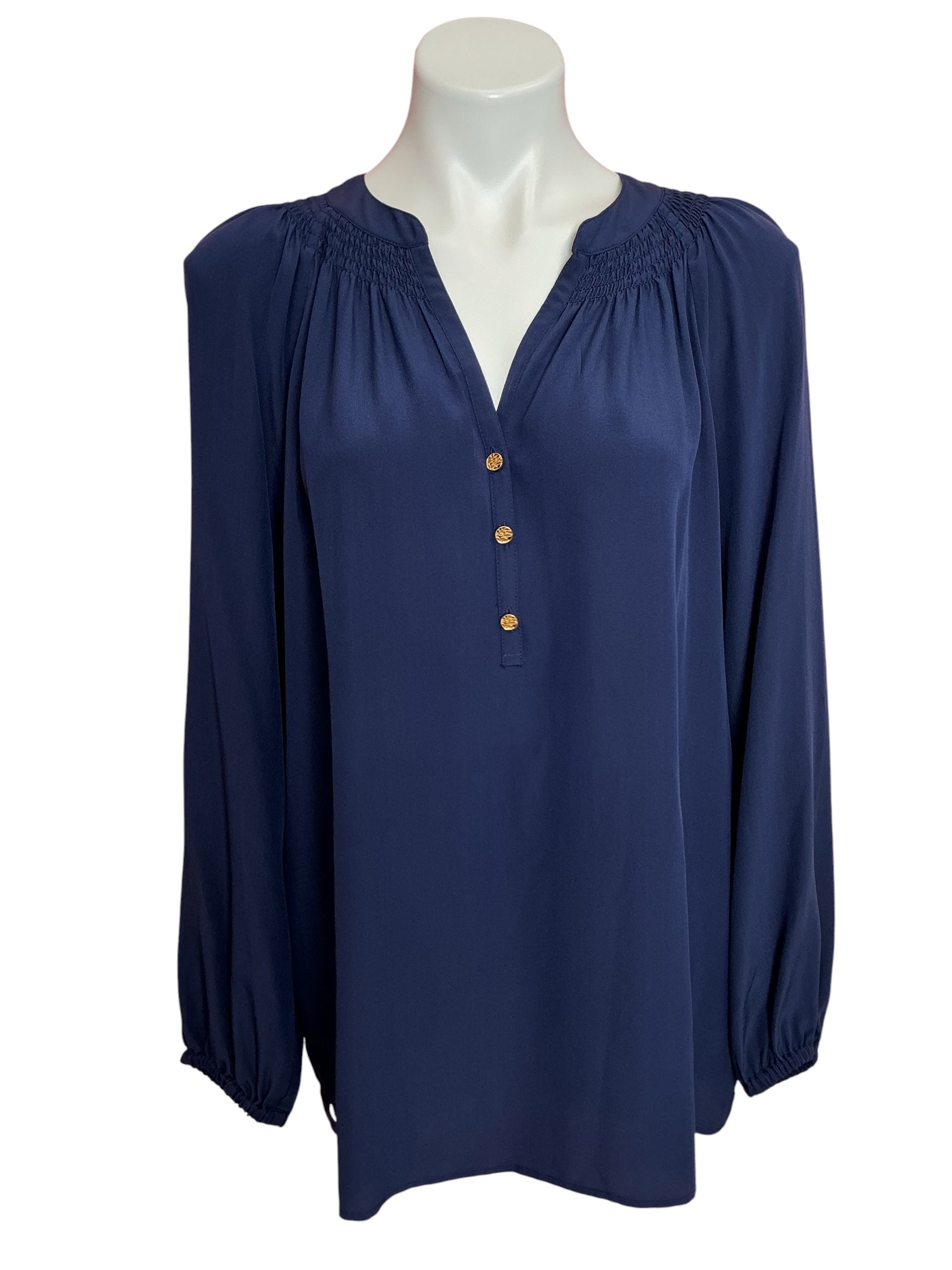 Lilly Pulitzer Elsa Top True Navy - Size XL