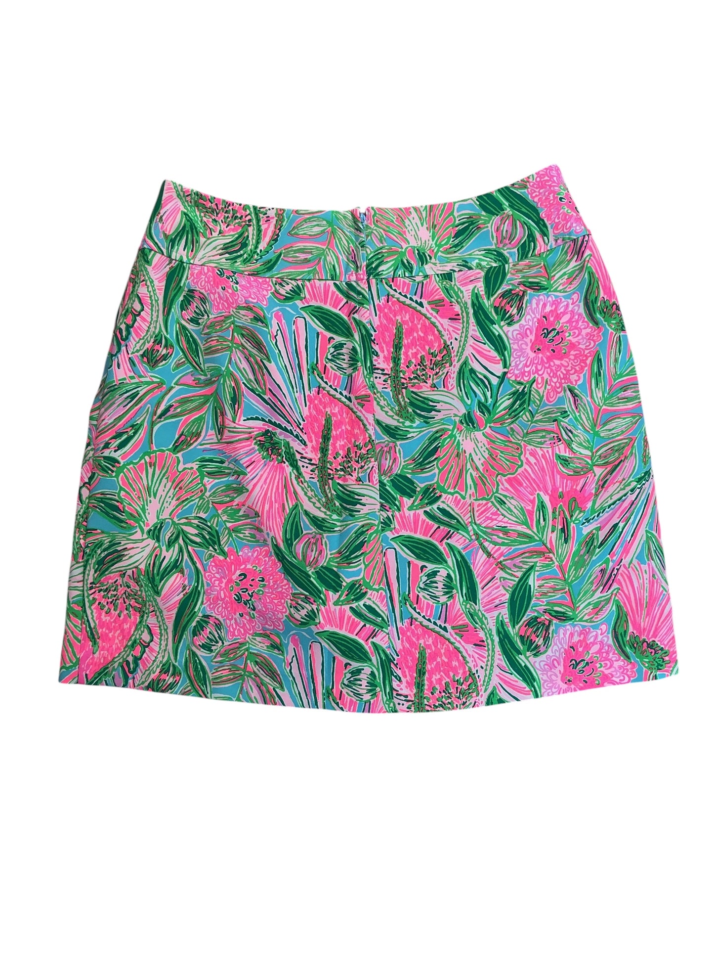 Lilly Pulitzer Jonas Skort Blue Horizon Coming In Hot - Size 10