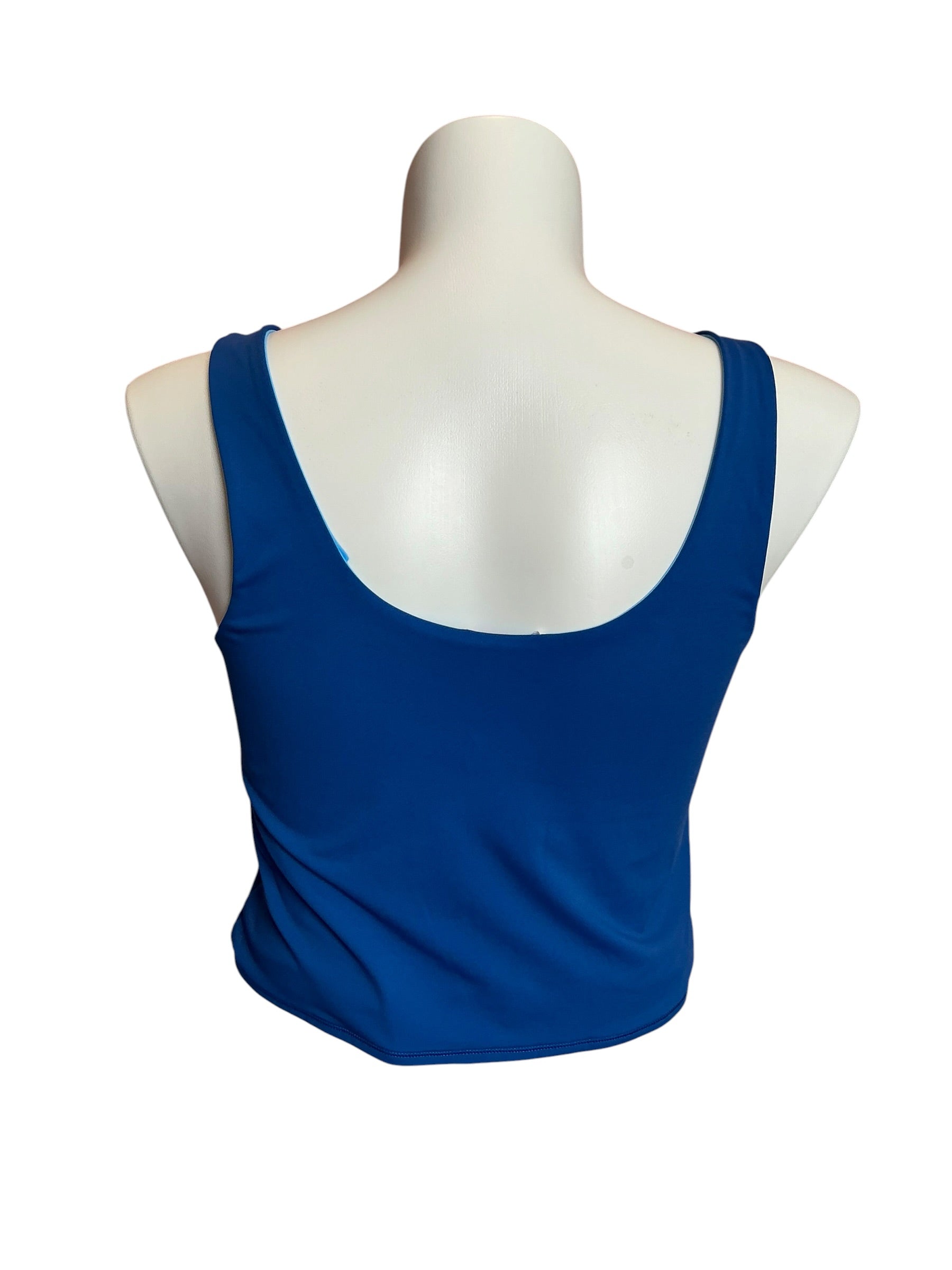 Lilly Pulitzer Luxletic Ari Reversible Active Tank Royal Blue - Size XL