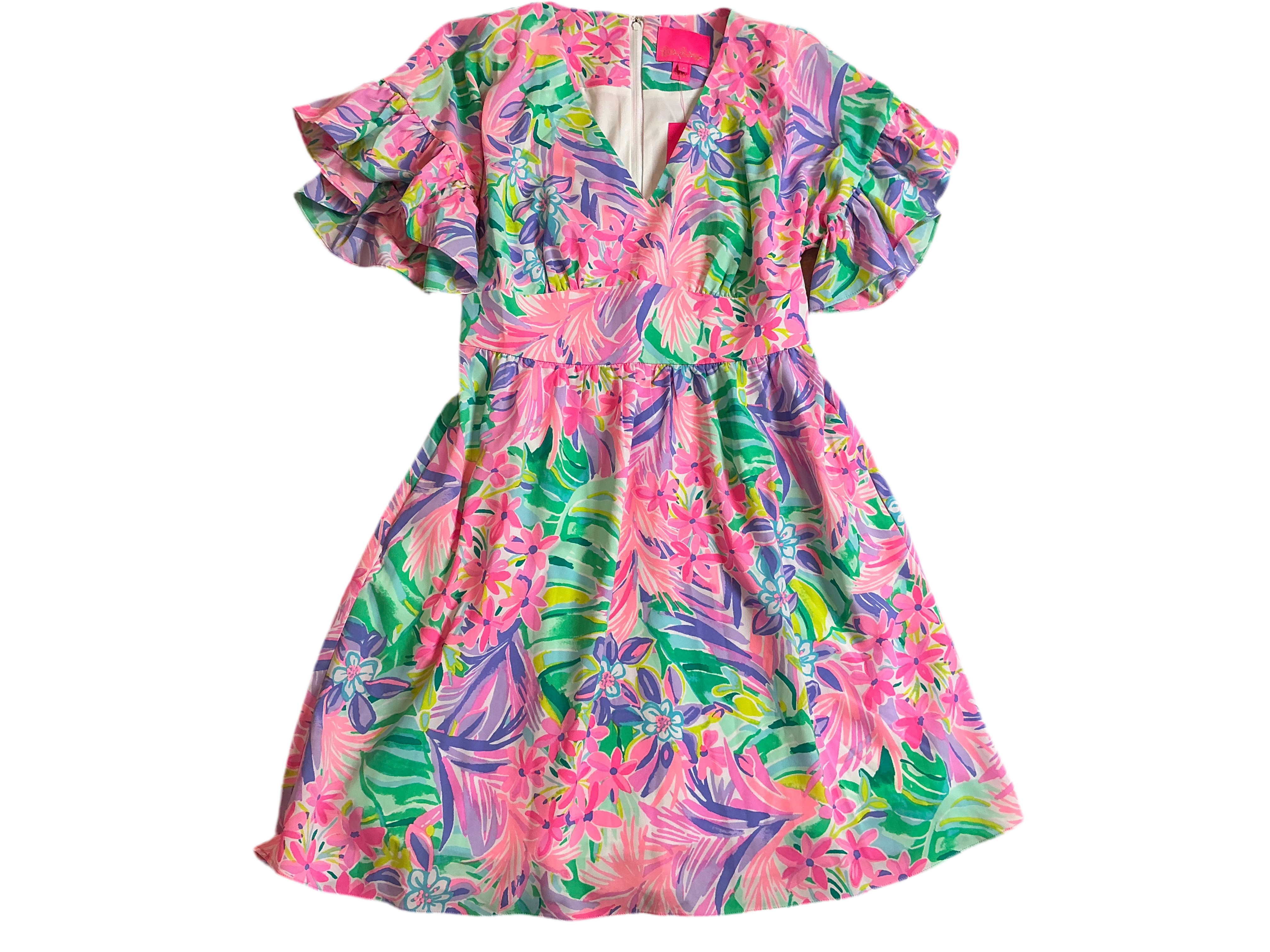 Lilly Pulitzer NWT - Blaire Stretch Dress - Multi It Was All A Dream - Size 4
