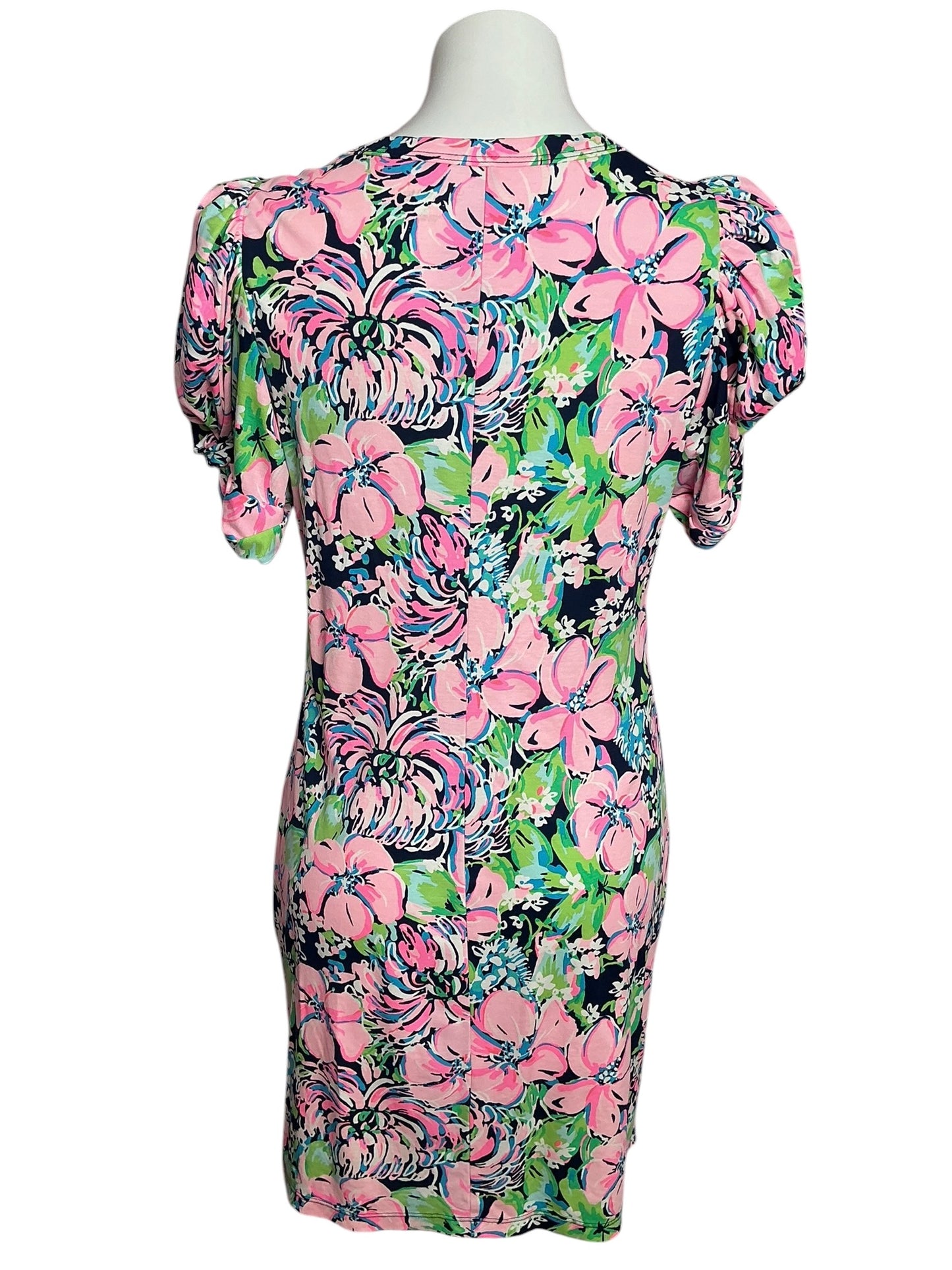 Lilly Pulitzer Anabella Dress High Tide Navy Tall Order - Size S