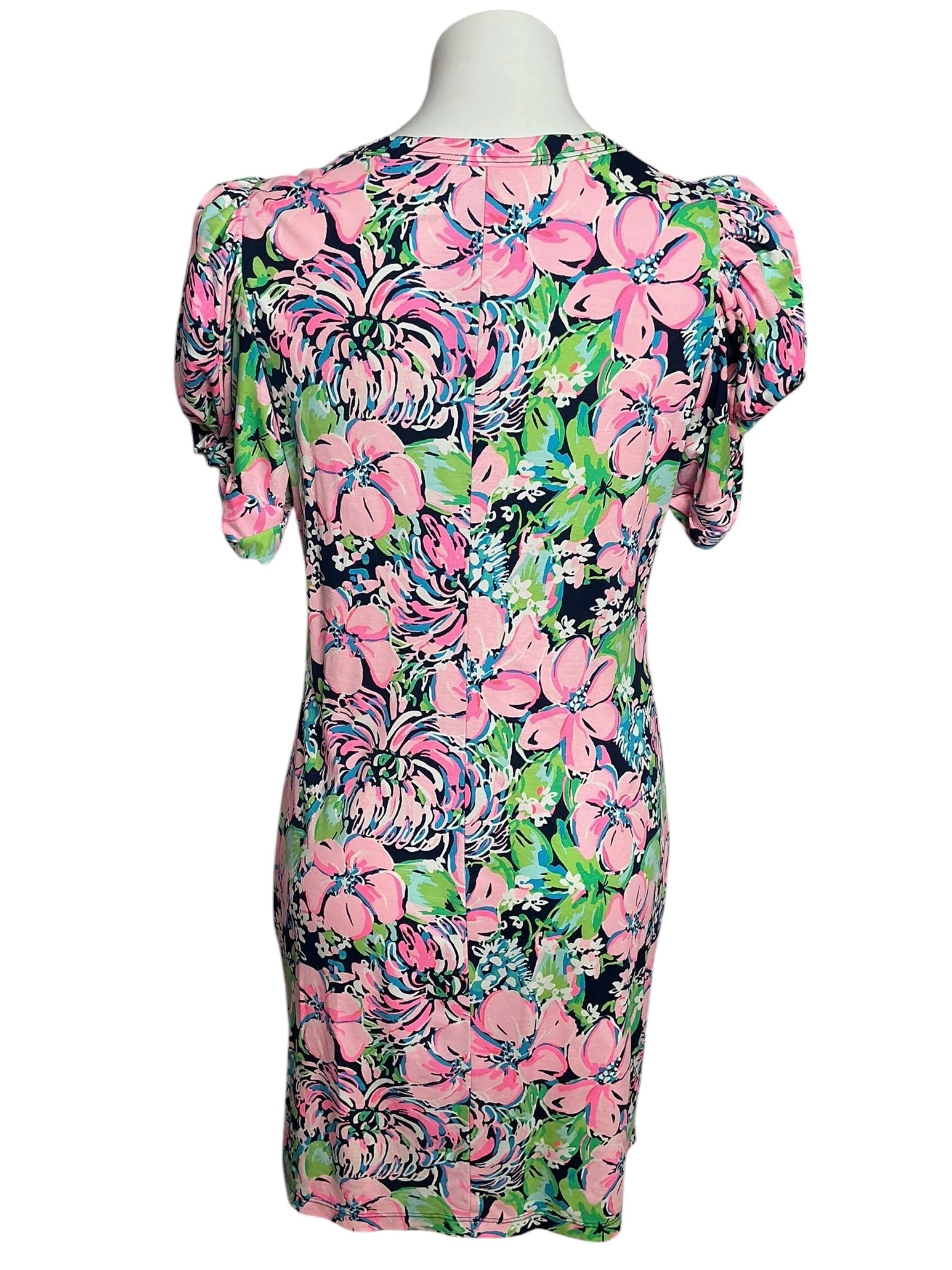Lilly Pulitzer Anabella Dress High Tide Navy Tall Order - Size S