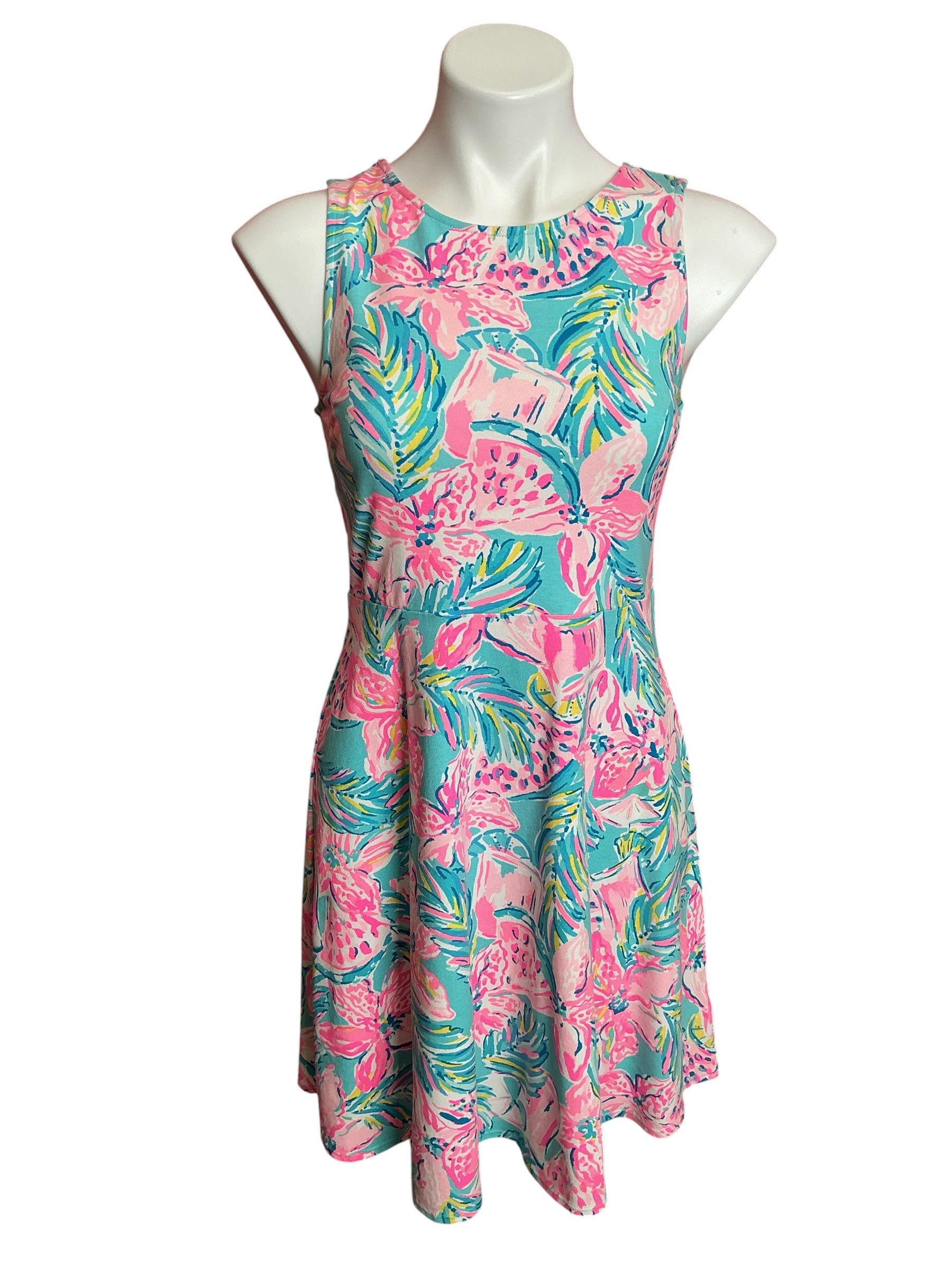 Lilly Pulitzer Girls Kids Carice Dress Gimme The Juice - Size 16