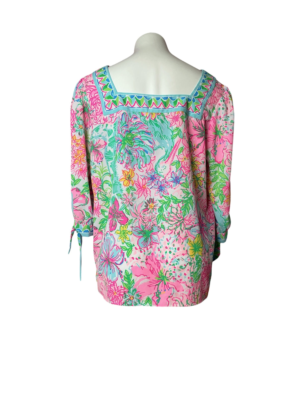 Lilly Pulitzer Madge Top Paradise Found - Size L