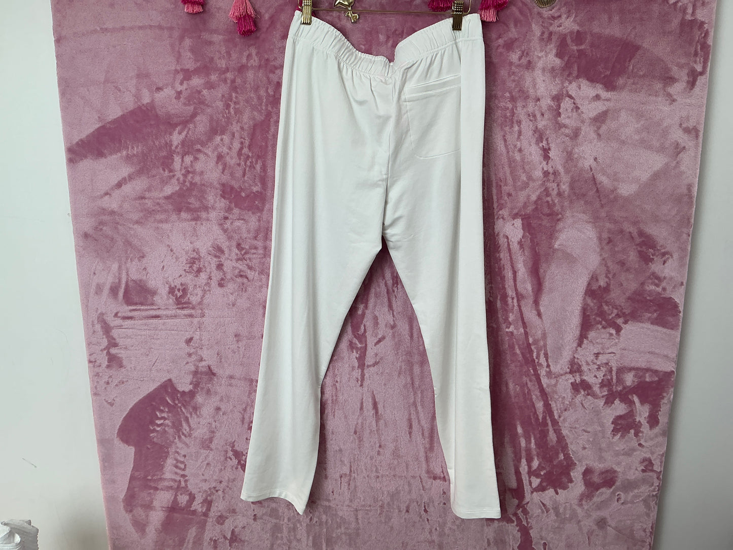 Lilly Pulitzer Pant NWT - Emora Knit Pant - Resort White - Size M