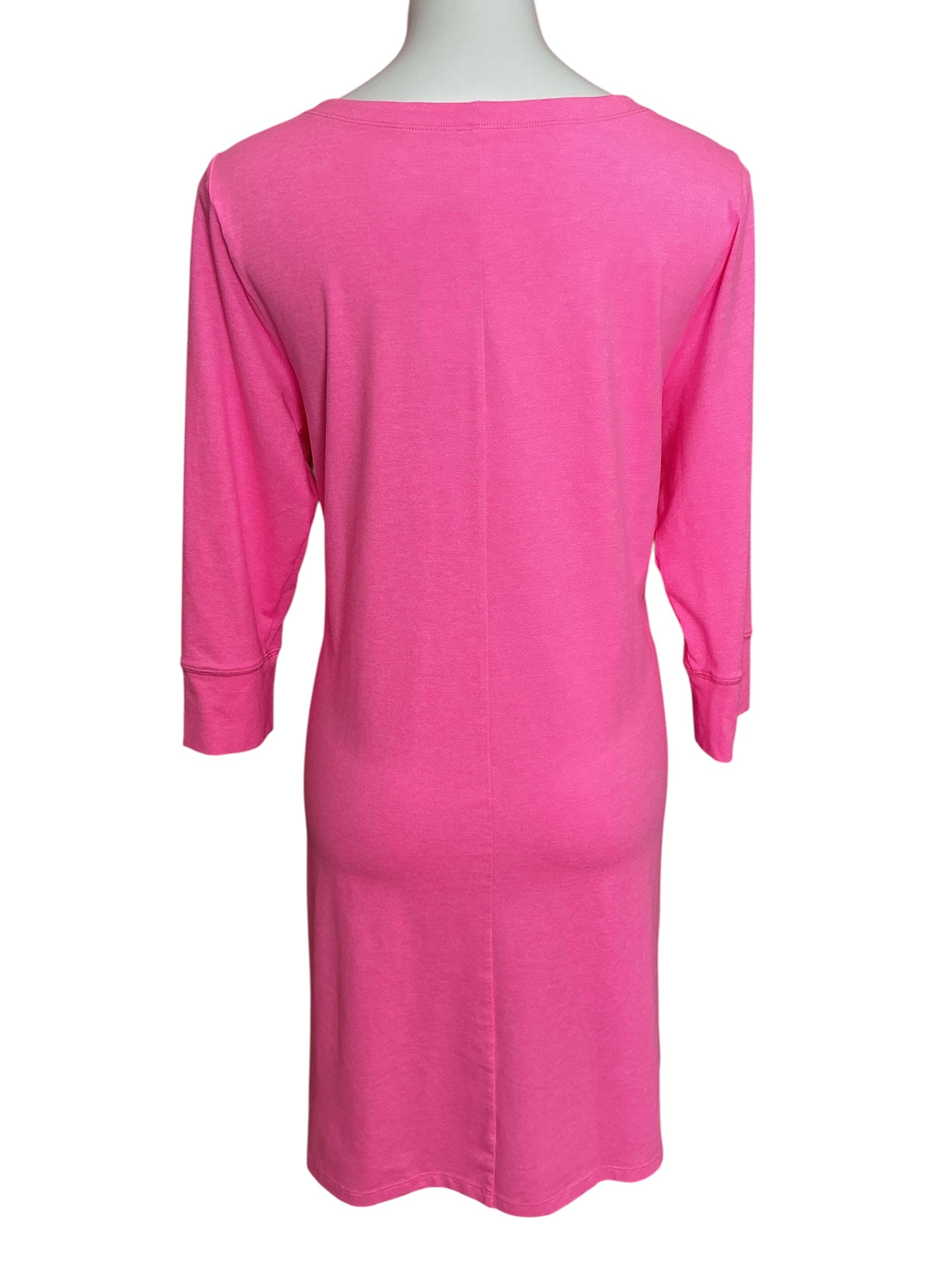 Lilly Pulitzer Eliza 3/4 Sleeve Dress Hotty Pink - Size XL