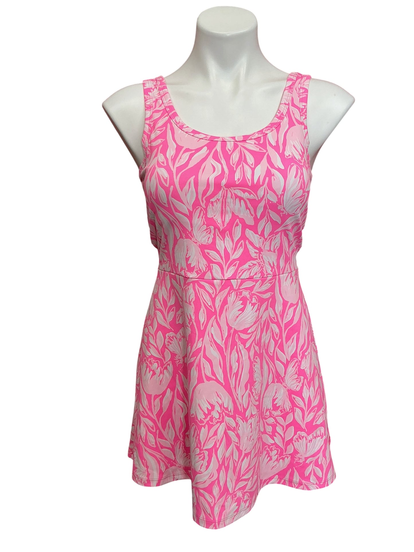 Lilly Pulitzer NWT Charlotta Active Dress Rousseau Pink Tulip To Tango - Size XS