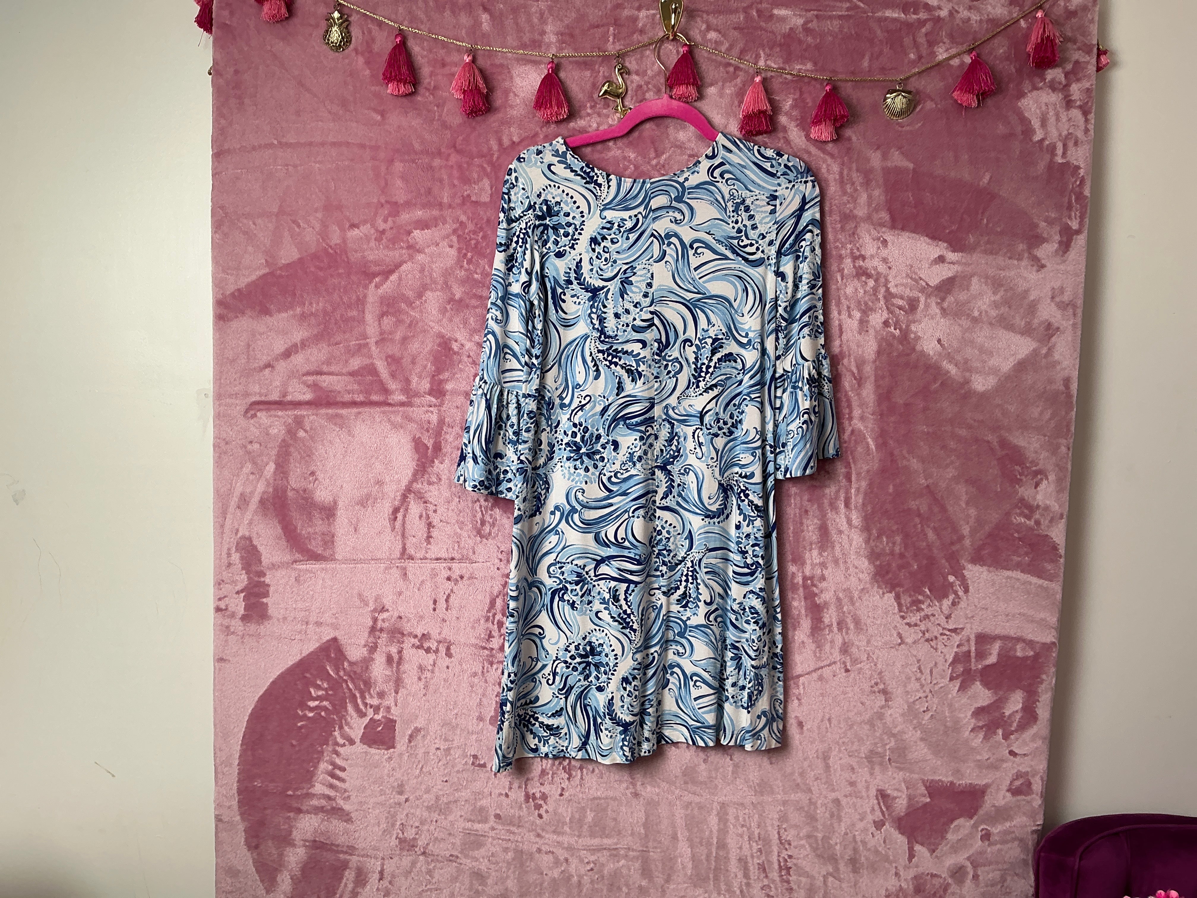 Lilly Pulitzer Ophelia Dress - Resort White Don't Be Jelly  - Size XS