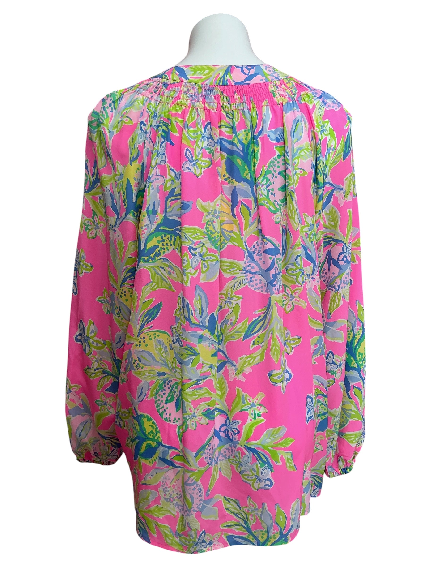 Lilly Pulitzer NWT Elsa Top Multi Squeeze The Day - Size XL