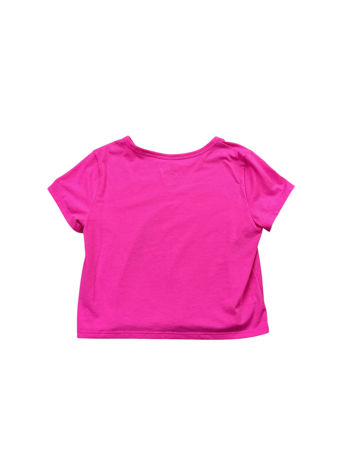 Lilly Pulitzer Kids Girls Packable Knit Tee Highland Pink - Size L 8-10