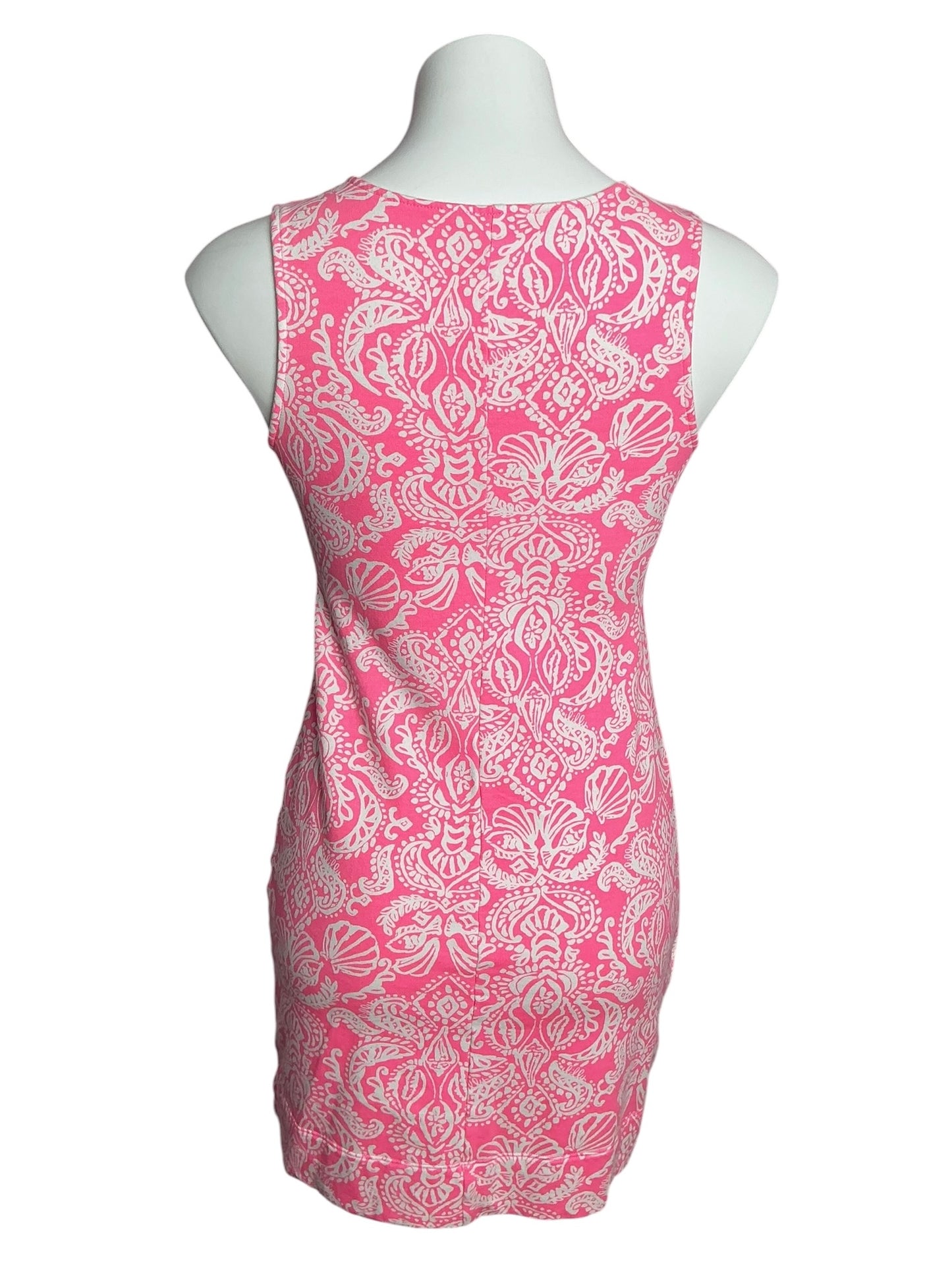 Lilly Pulitzer Harper Sleeveless Shift Dress Havana Pink Clawdia - Size XS