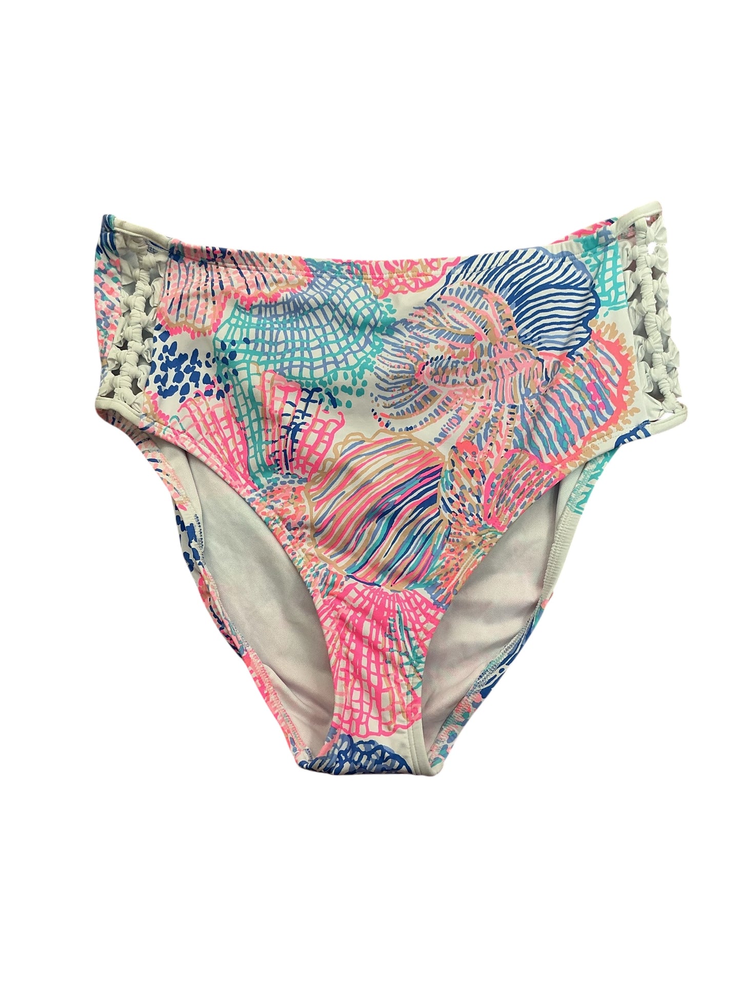 Lilly Pulitzer NWT Jovian High Waisted Bottoms Multi Roar Of The Seas - Size 12