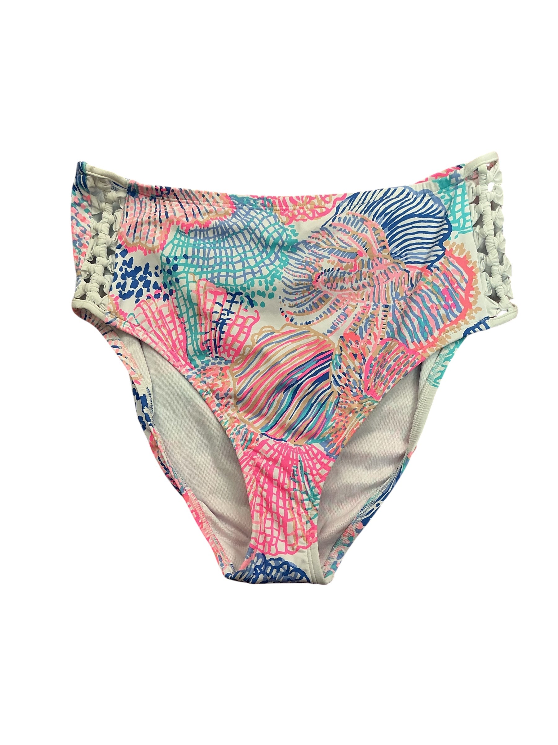 Lilly Pulitzer NWT Jovian High Waisted Bottoms Multi Roar Of The Seas - Size 12