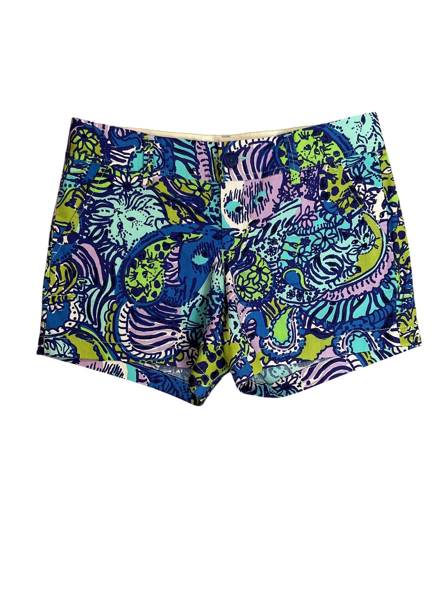 Lilly Pulitzer NWT Callahan Shorts Cattitude - Size 6