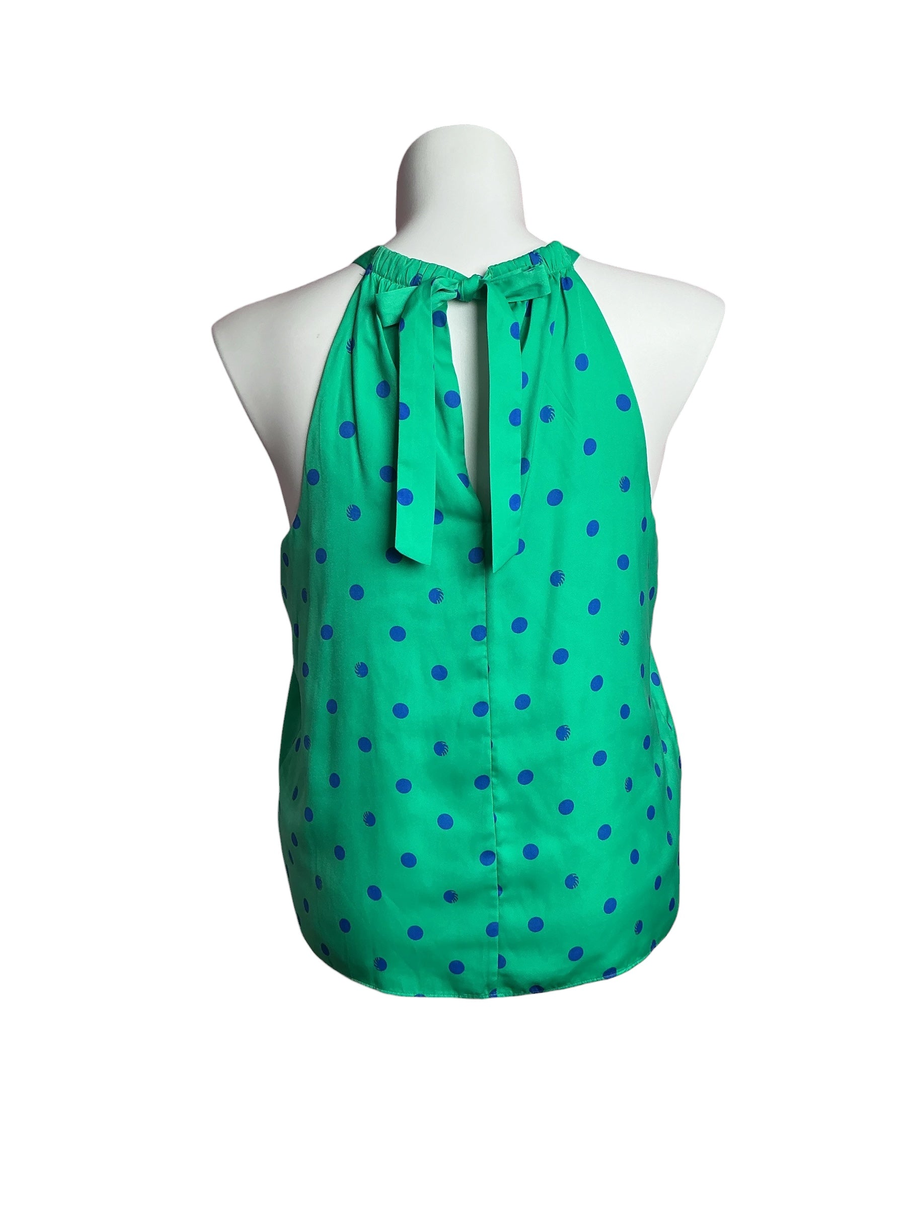 Lilly Pulitzer- Rori Halter Top Botanical Green Hotter Spot Size L