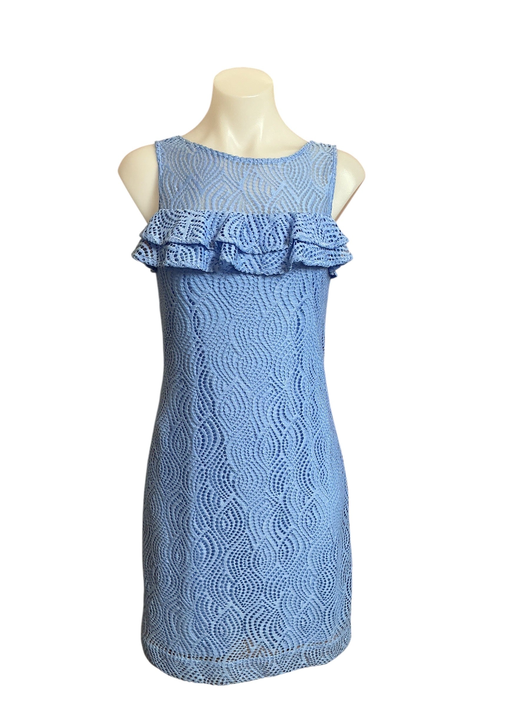 Lilly Pulitzer NWT Janine Shift Dress Blue Peri - Size XS