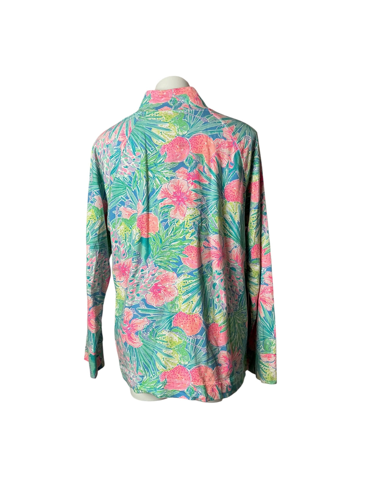 Lilly Pulitzer Skipper Popover Minty Fresh Fansea - Size XXL