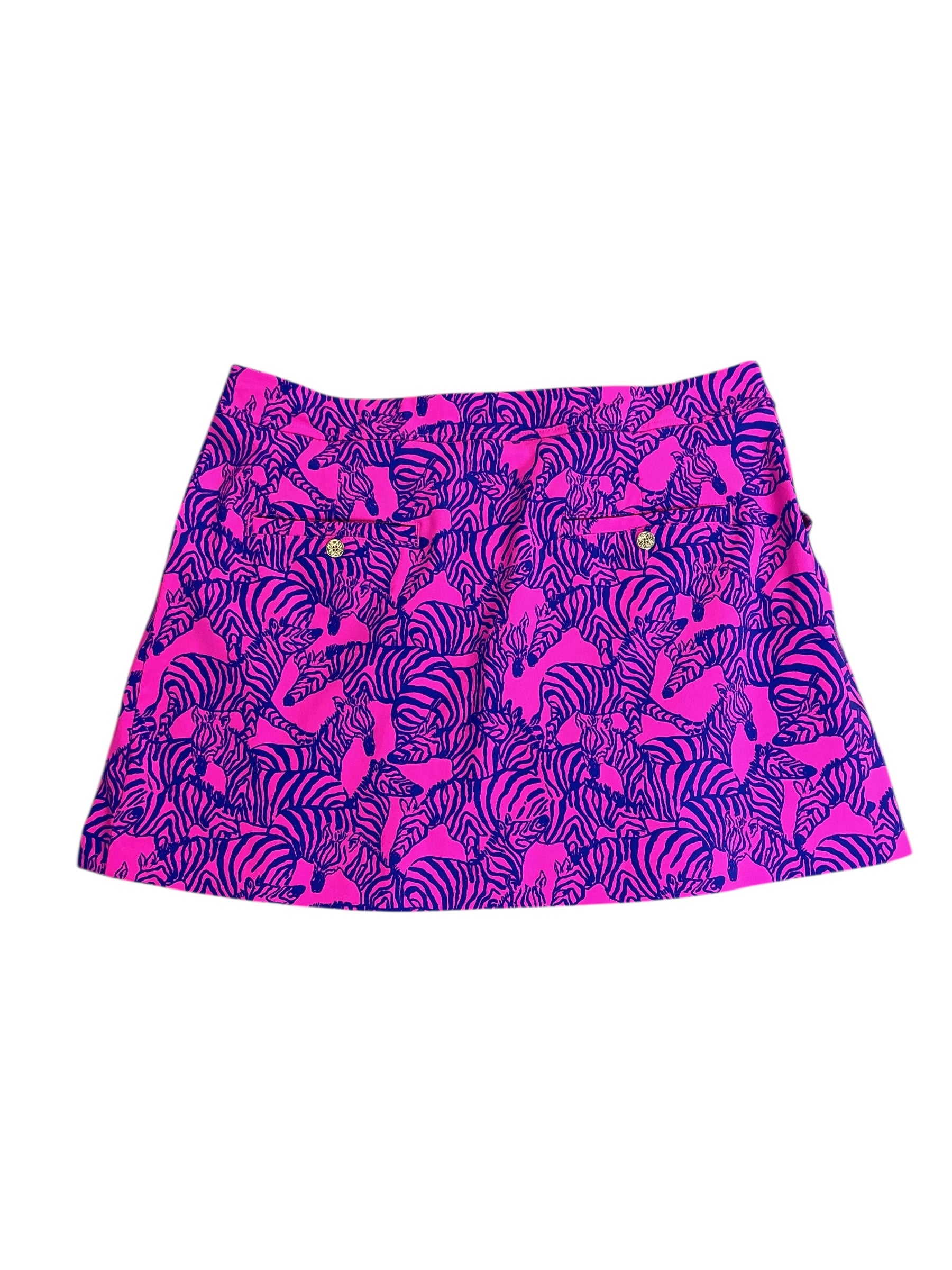 Lilly Pulitzer Luxletic Kimika Skort Lil Wild Nights Passion Fruit Pink - Size 16
