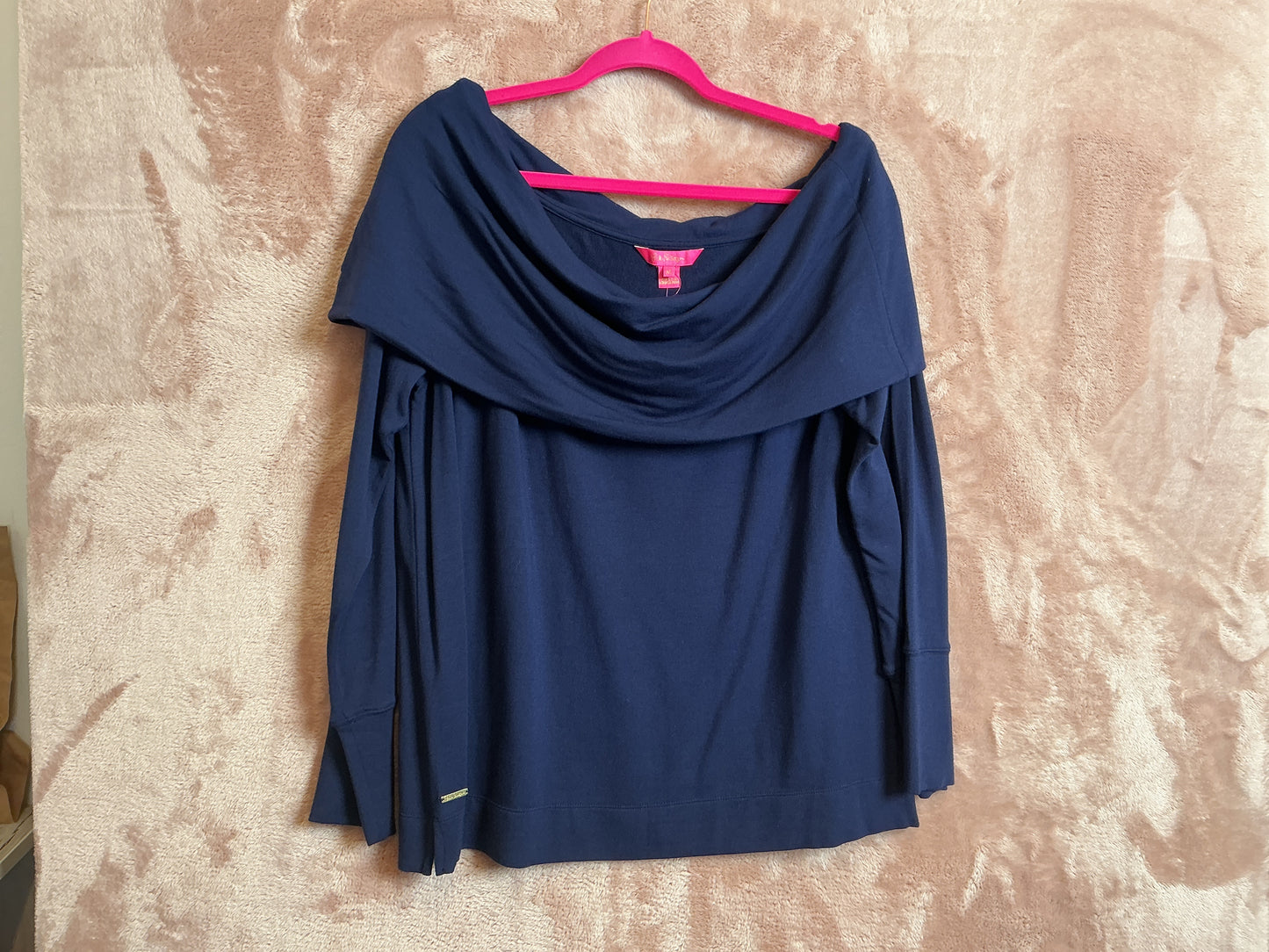Lilly Pulitzer NWT - Belinda Pullover - True Navy - Size XL