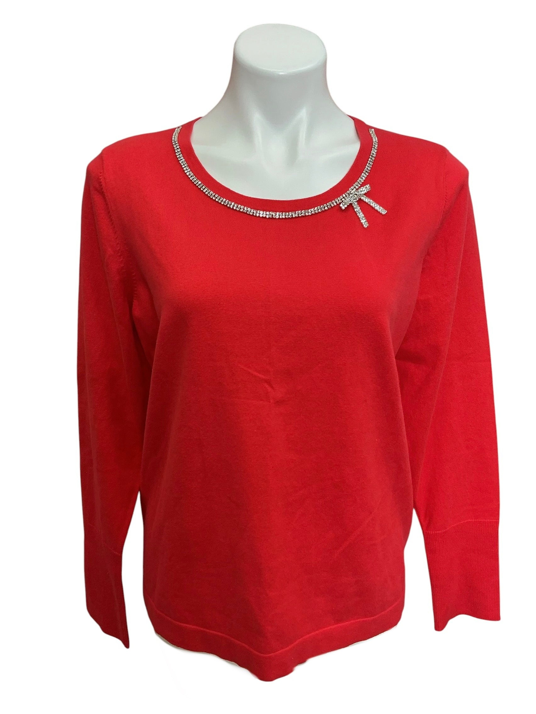 Lilly Pulitzer Morgen Sweater Cranberry Red - Size L