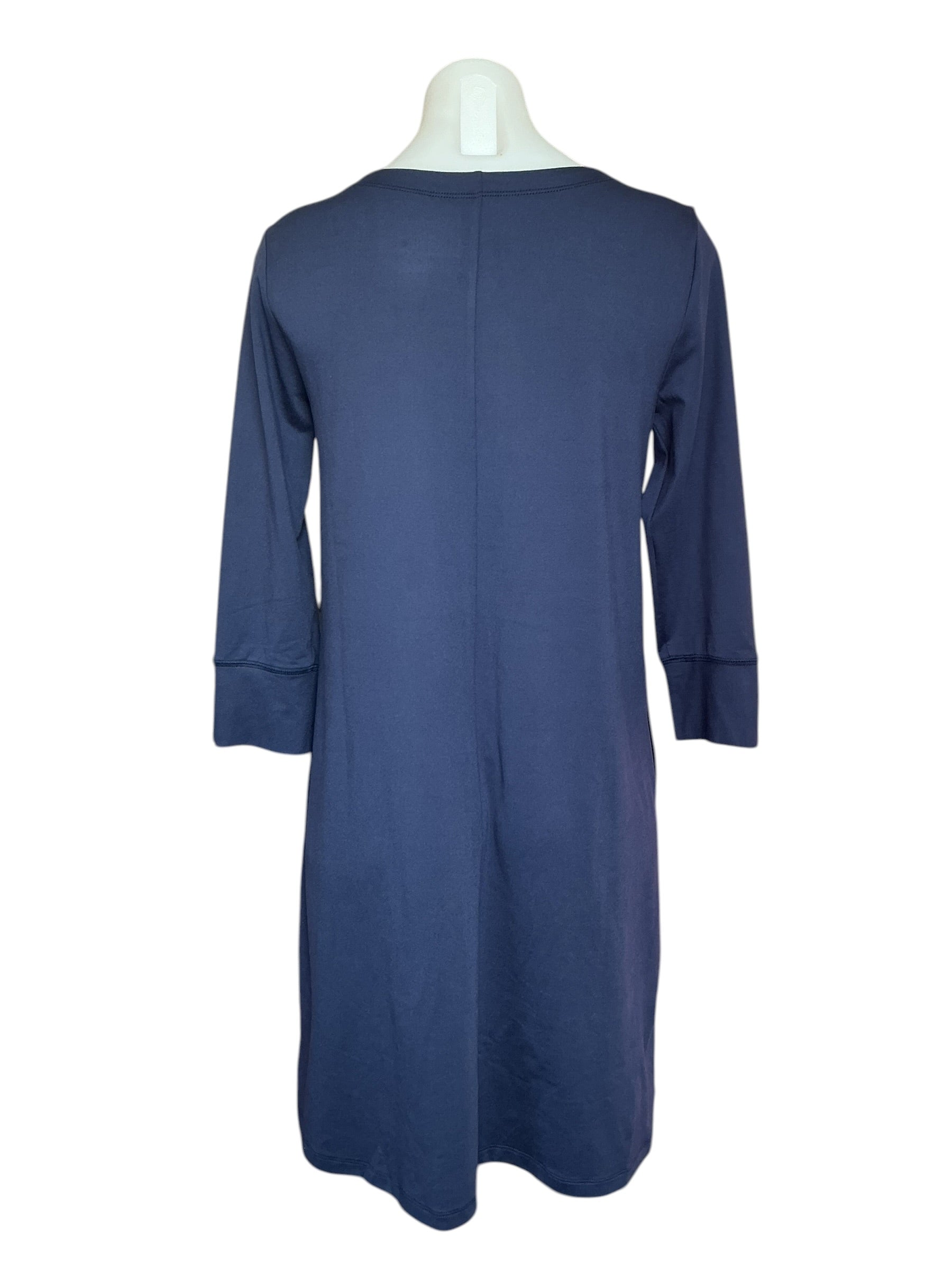 Lilly Pulitzer NWT Solia Downtime Jersey UPF 50+ Dress - True Navy - Size S