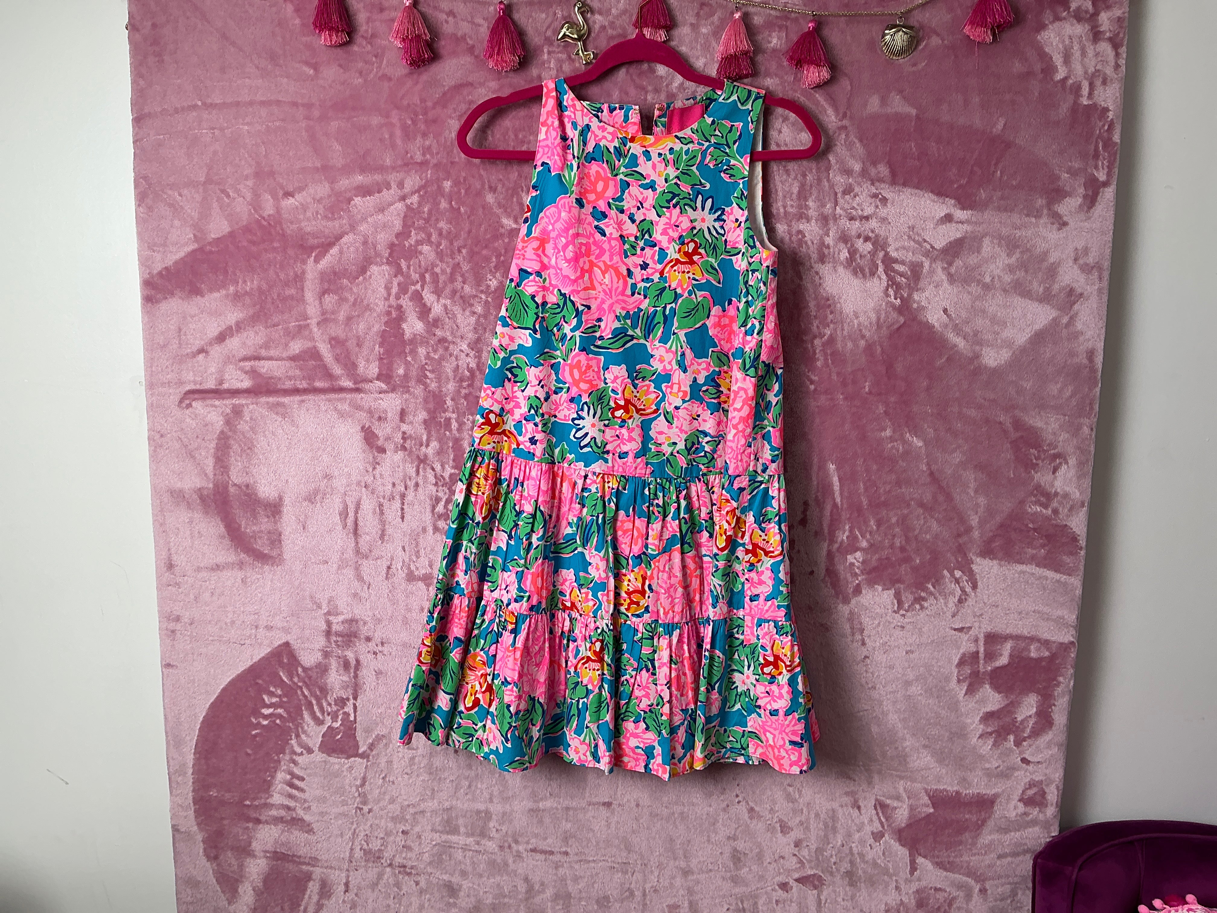 Lilly Pulitzer Dress NWT - Trina Dress - Multi - Rose To The Occasion - Size XXS