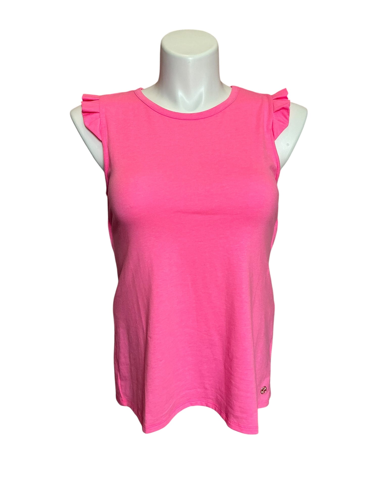 Lilly Pulitzer Braxton Tank Top Pink Isle - Size M