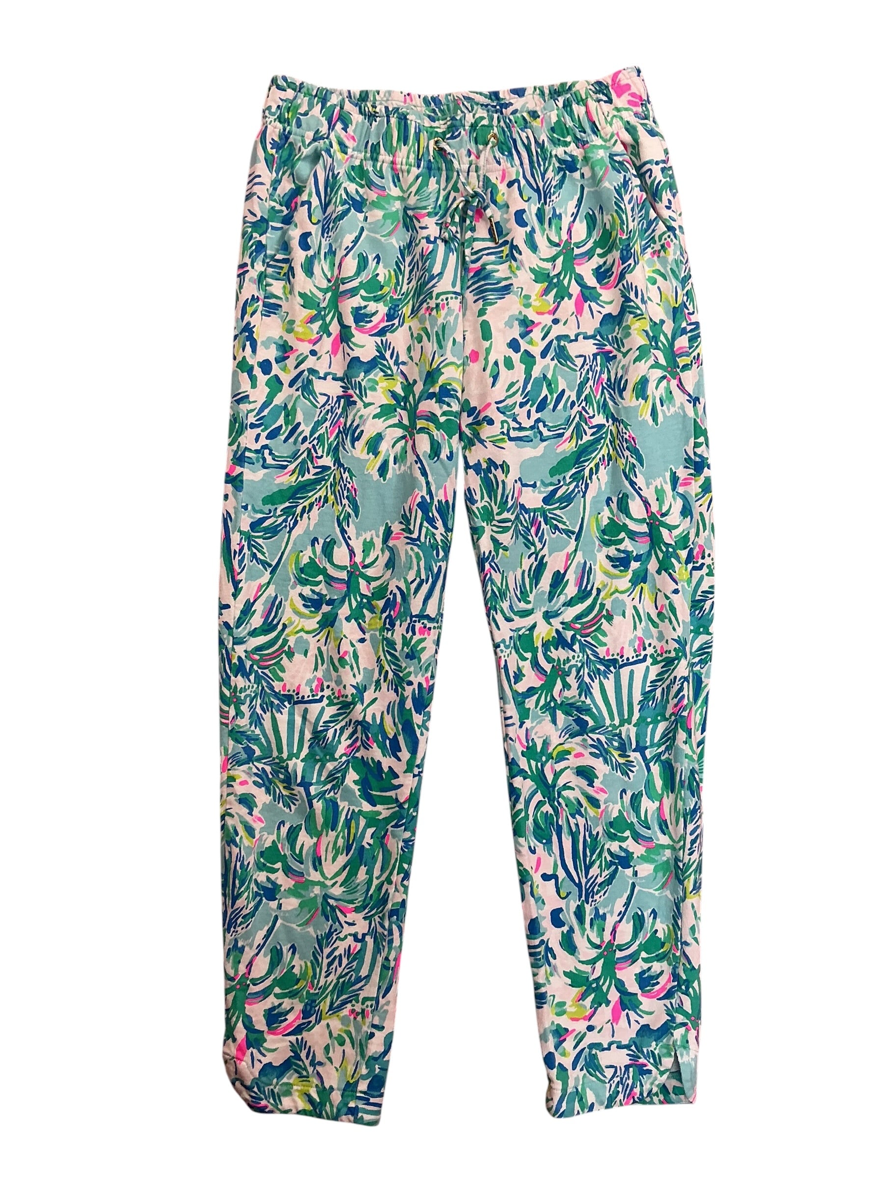 Lilly Pulitzer Emora Knit Pants Ibiza Cabana Cocktail - Size S