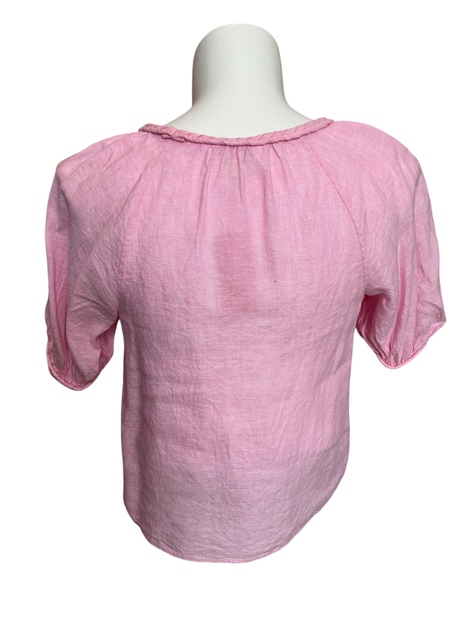 Lilly Pulitzer Calais Short Sleeve Top Peppermint Ice - Size S