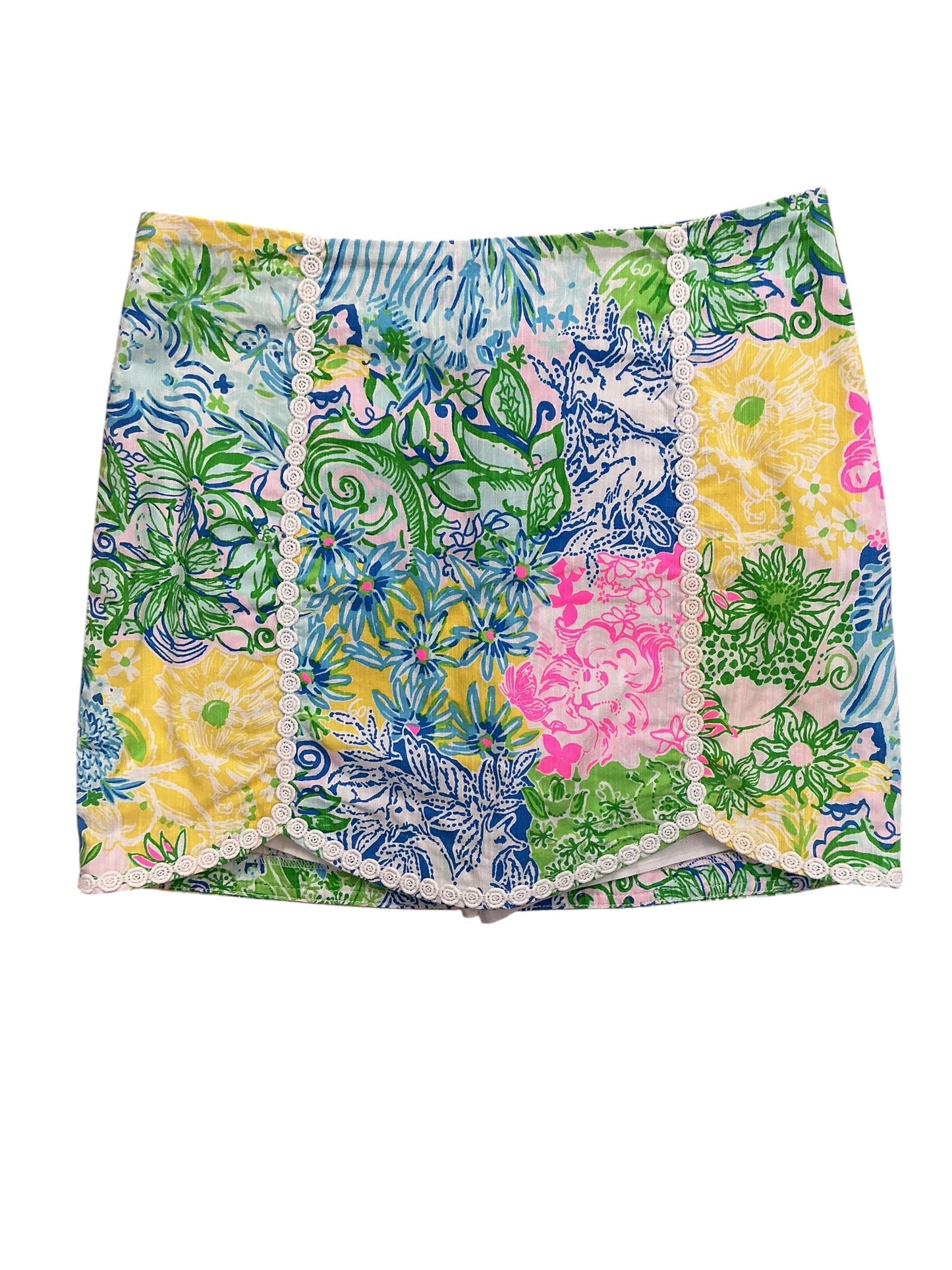 Lilly Pulitzer Patty Skort Multi Cheek To Cheek - Size 6