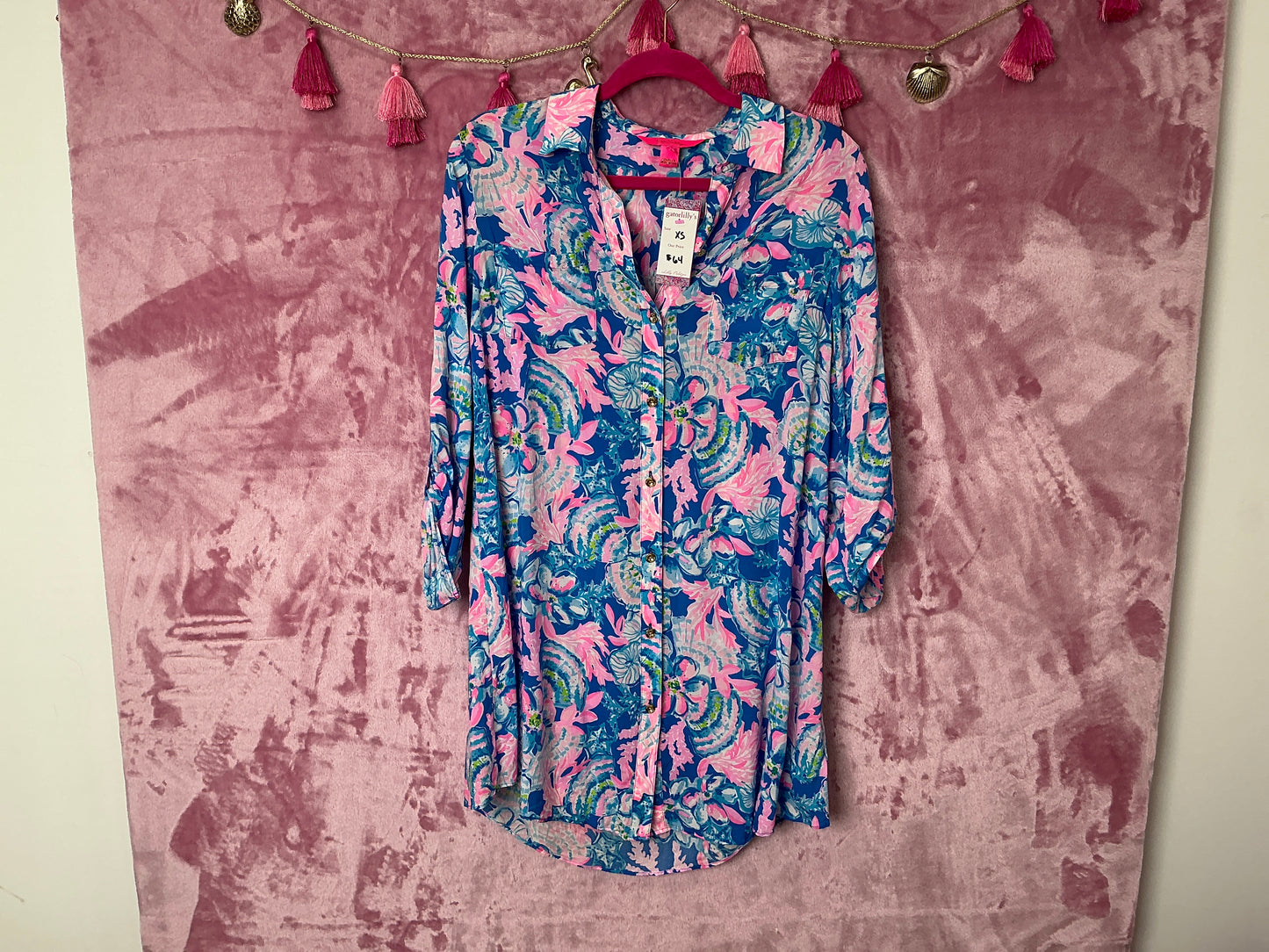 Lilly Pulitzer Coverup- Size XS