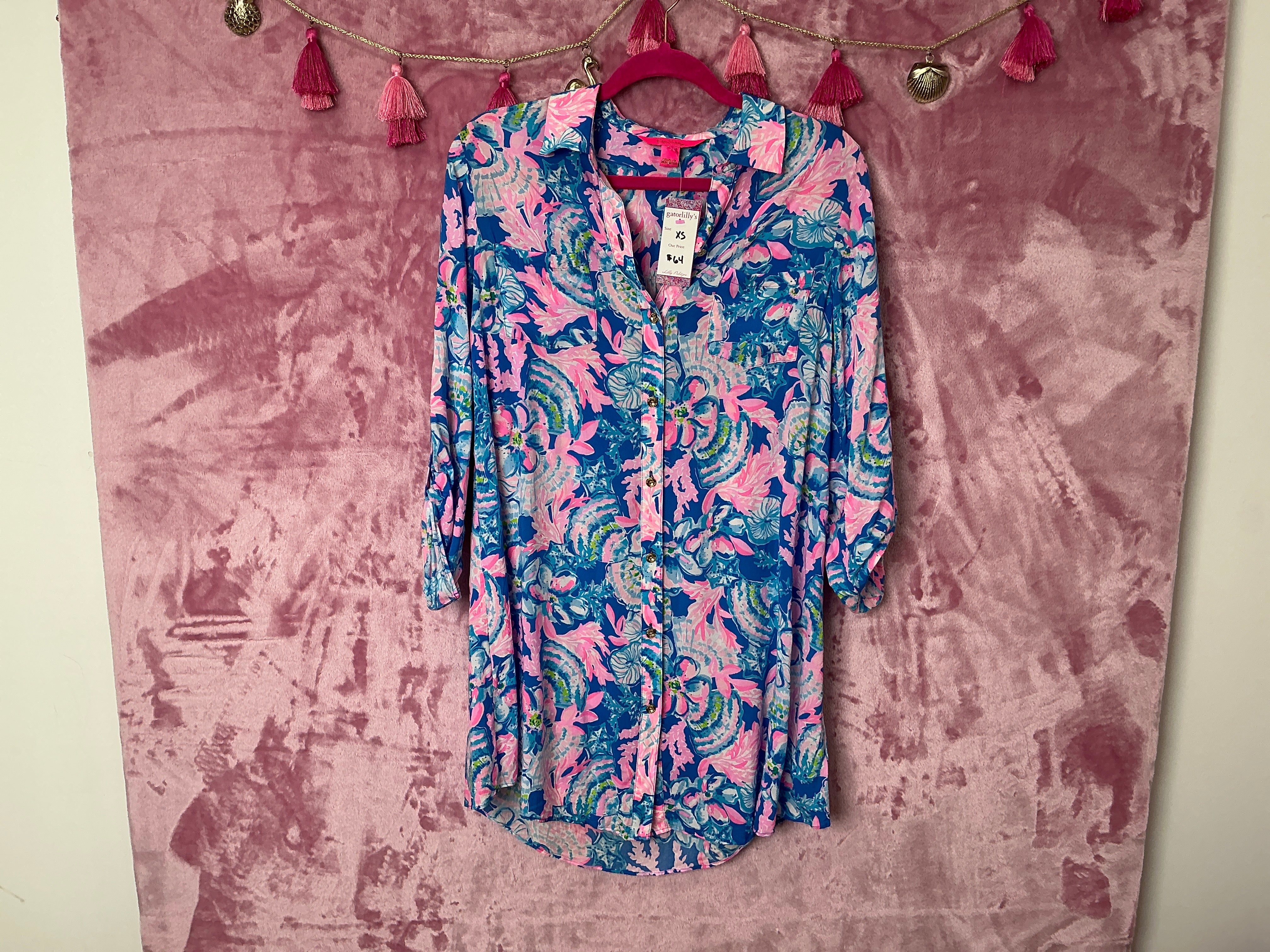 Lilly Pulitzer Coverup- Size XS