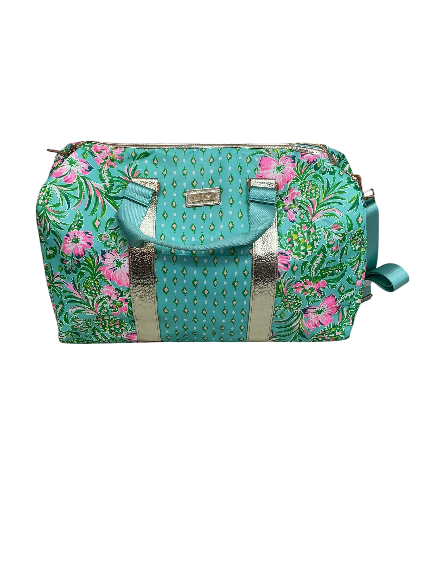 Lilly Pulitzer Weekender Travel Duffle Bag Oh Diamond Girl