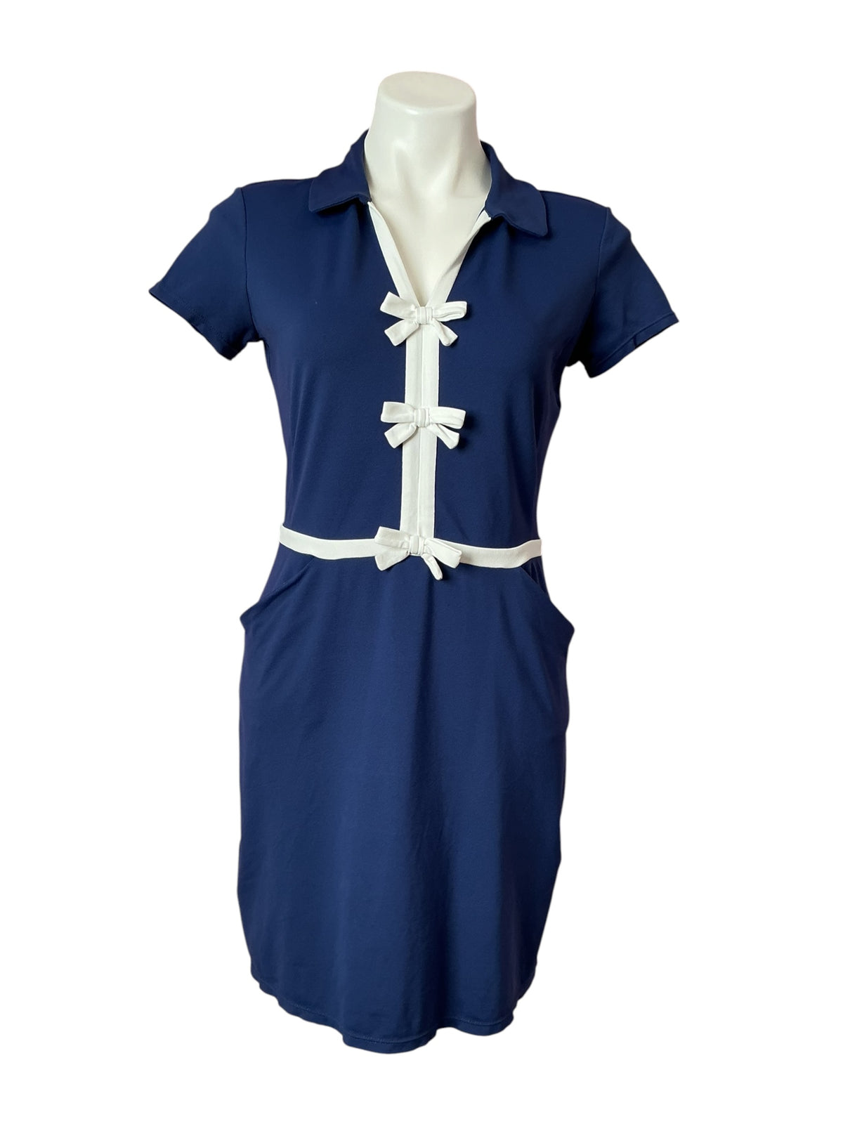 Lilly Pulitzer UPF 50+ Luxletic Celestia Dress Low Tide Navy - Size S