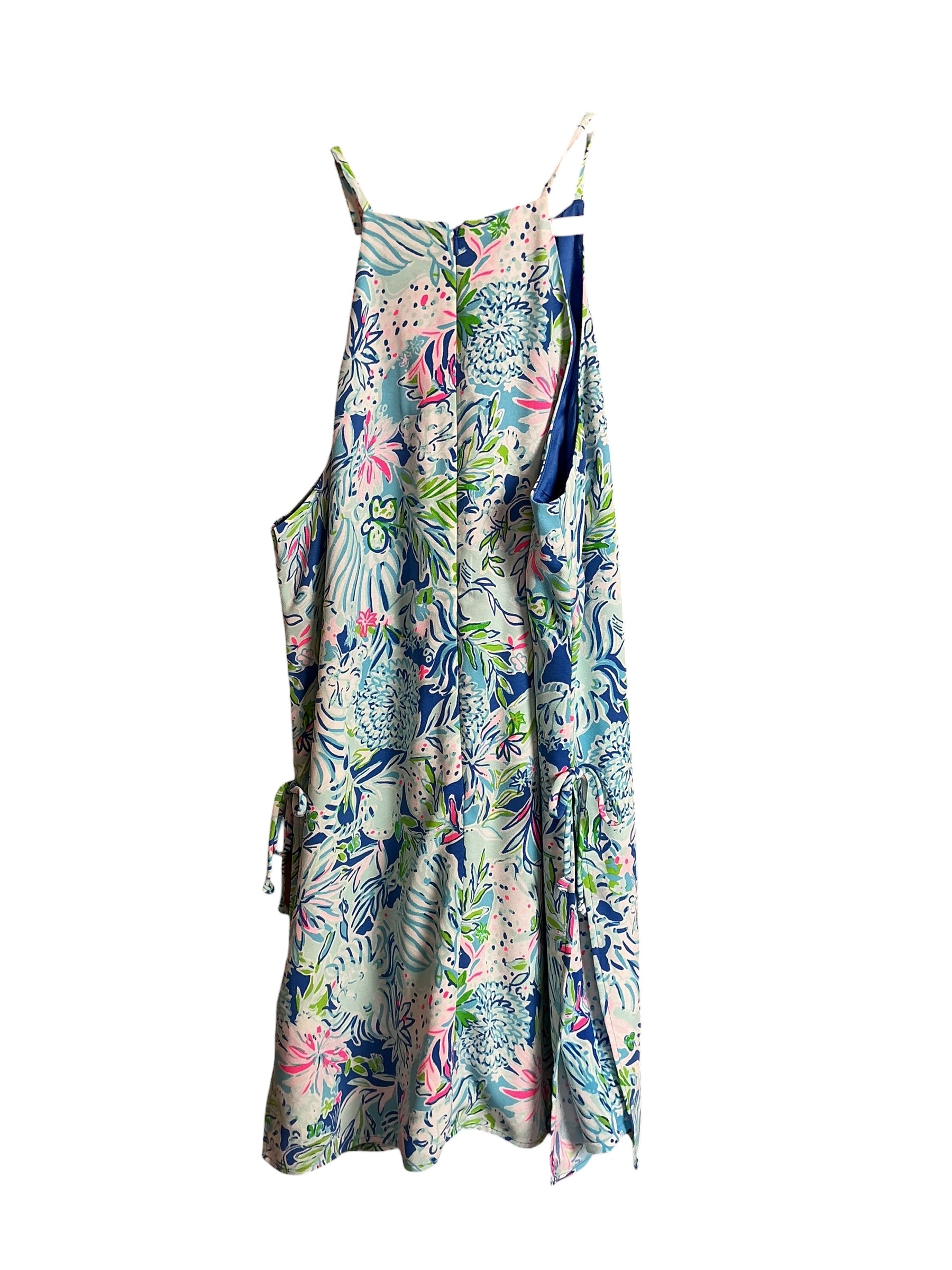 Lilly Pulitzer NWT Pearl Romper - Coastal Blue Lion Around - Size 16