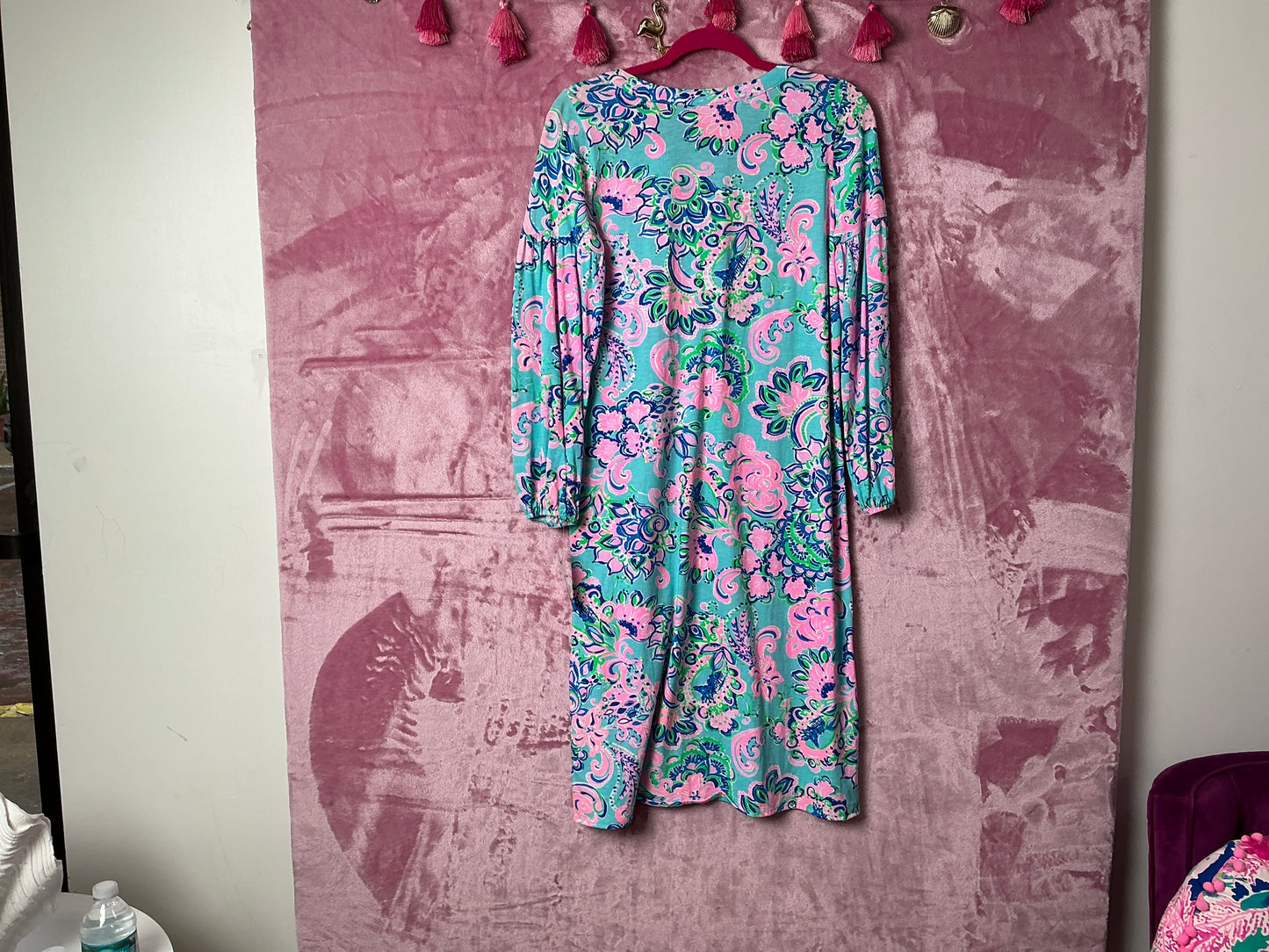 Lilly Pulitzer Solia UPF 50+ Dress - Heathered Soleil Pink - Size XS