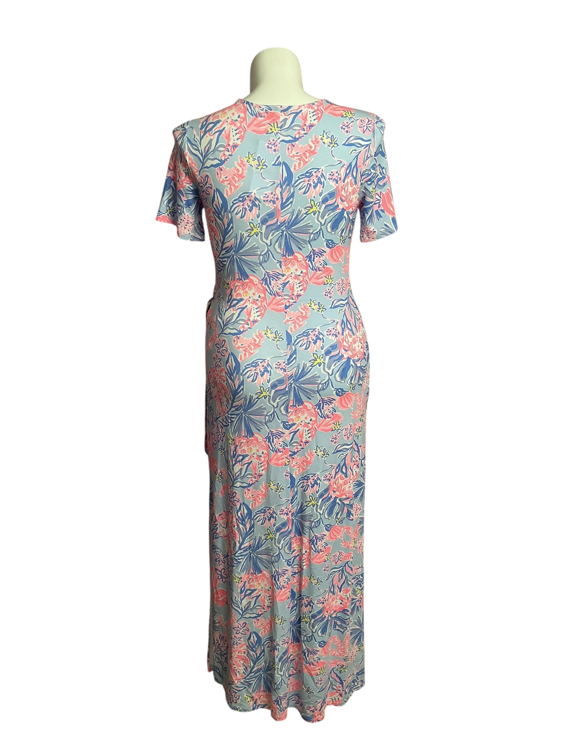 Lilly Pulitzer- NWT Chace Maxi Dress Multi Elephant Splash Size M