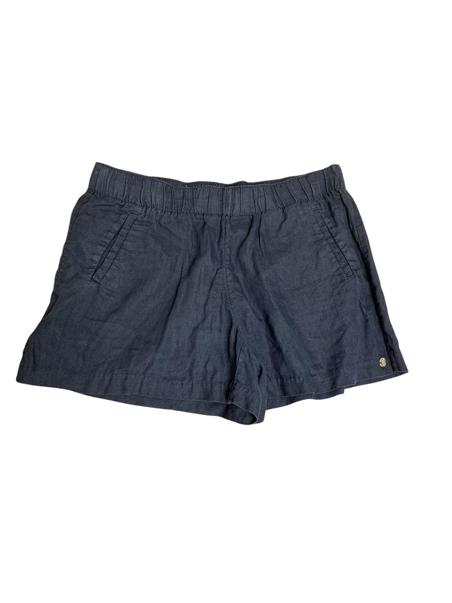 Lilly Pulitzer Lilo Linen Short Low Tide Navy - Size M