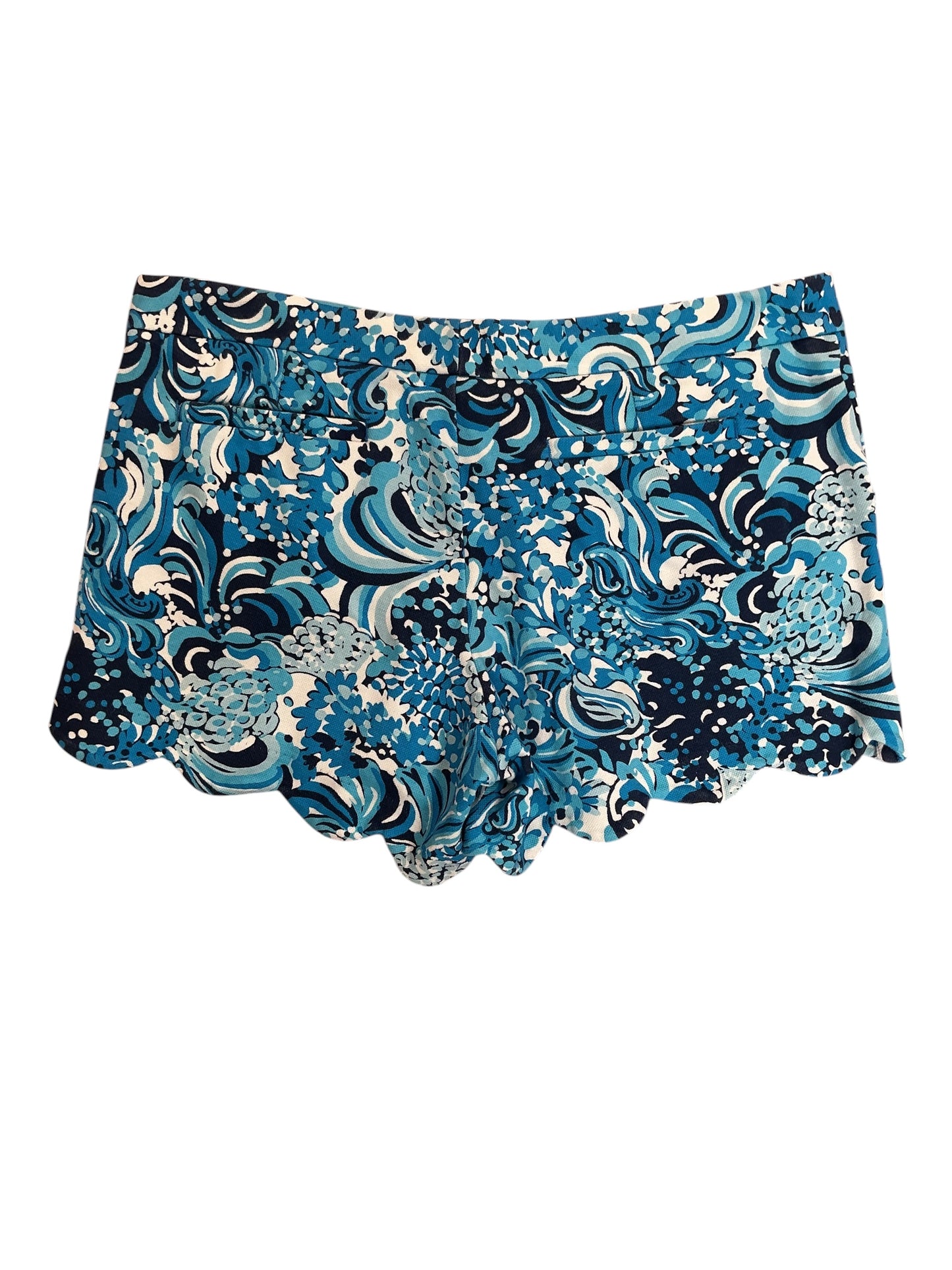 Lilly Pulitzer Buttercup Shorts True Navy Mermazing - Size 14