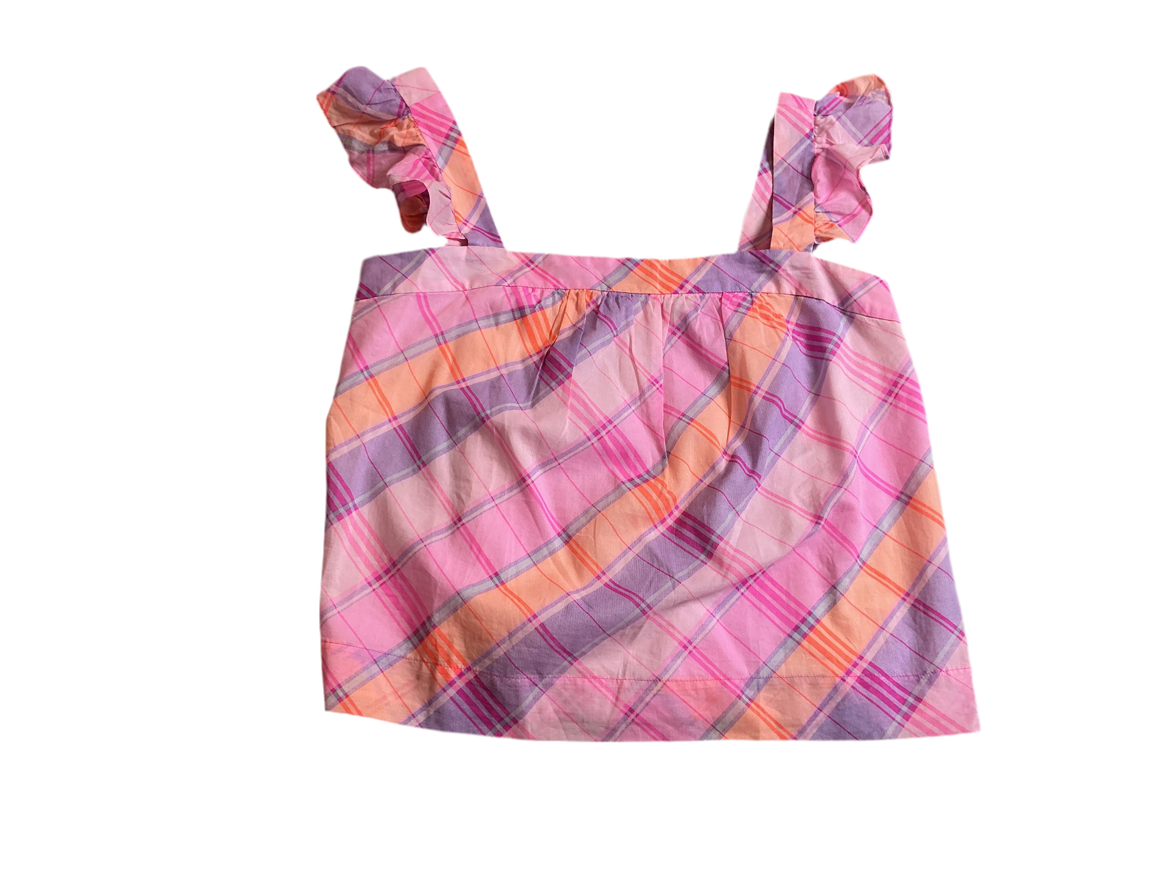 Lilly Pulitzer NWT - Reyna Top - Pink Isle Madras Plaid - Size XL